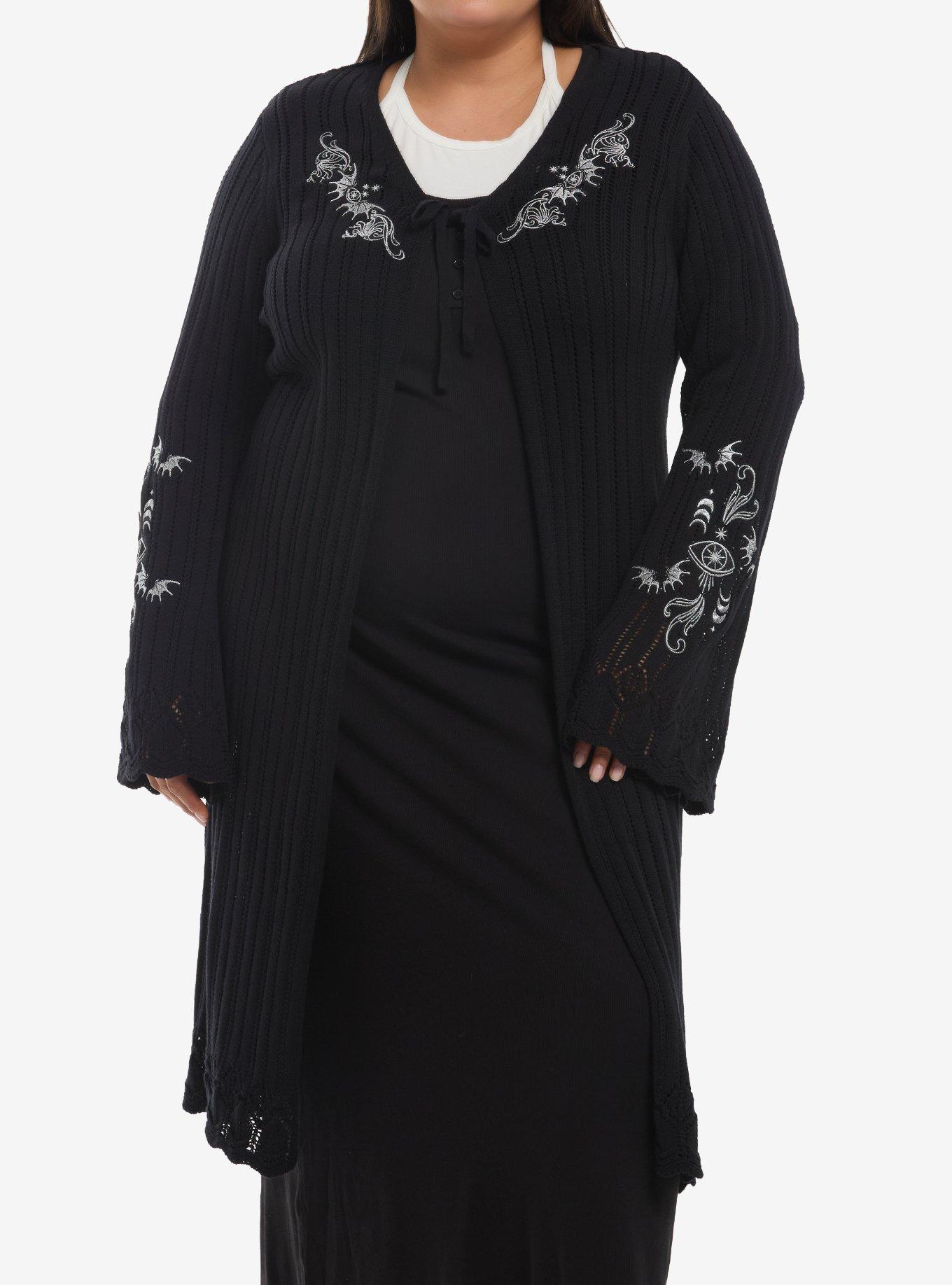 A Court Of Thorns And Roses Icons Girls Knit Duster Plus Size, , hi-res