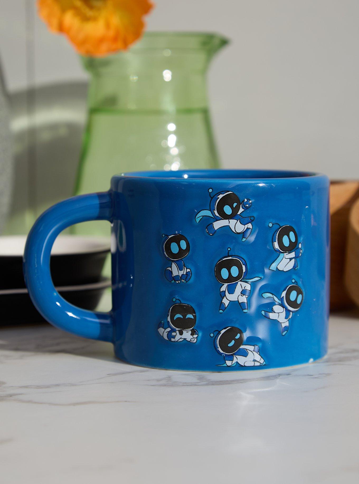 Astro Bot Allover Embossed Mug