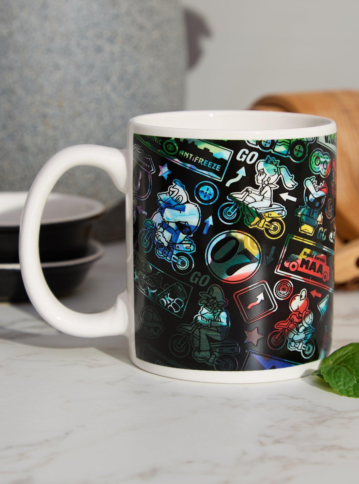 Nintendo Mario Kart Icons Heat Change Mug