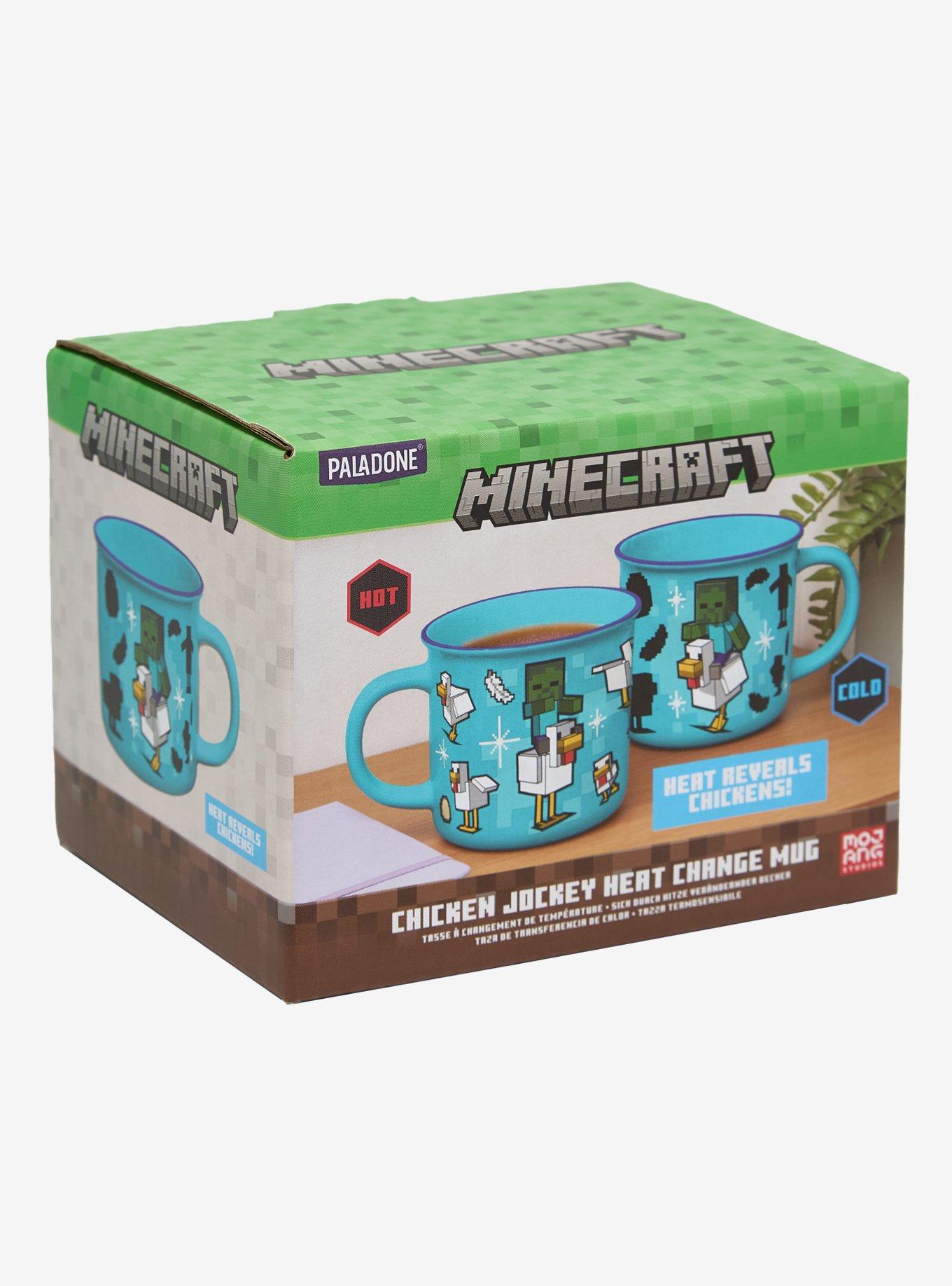 Minecraft Chicken Jockey Heat React Mug, , hi-res