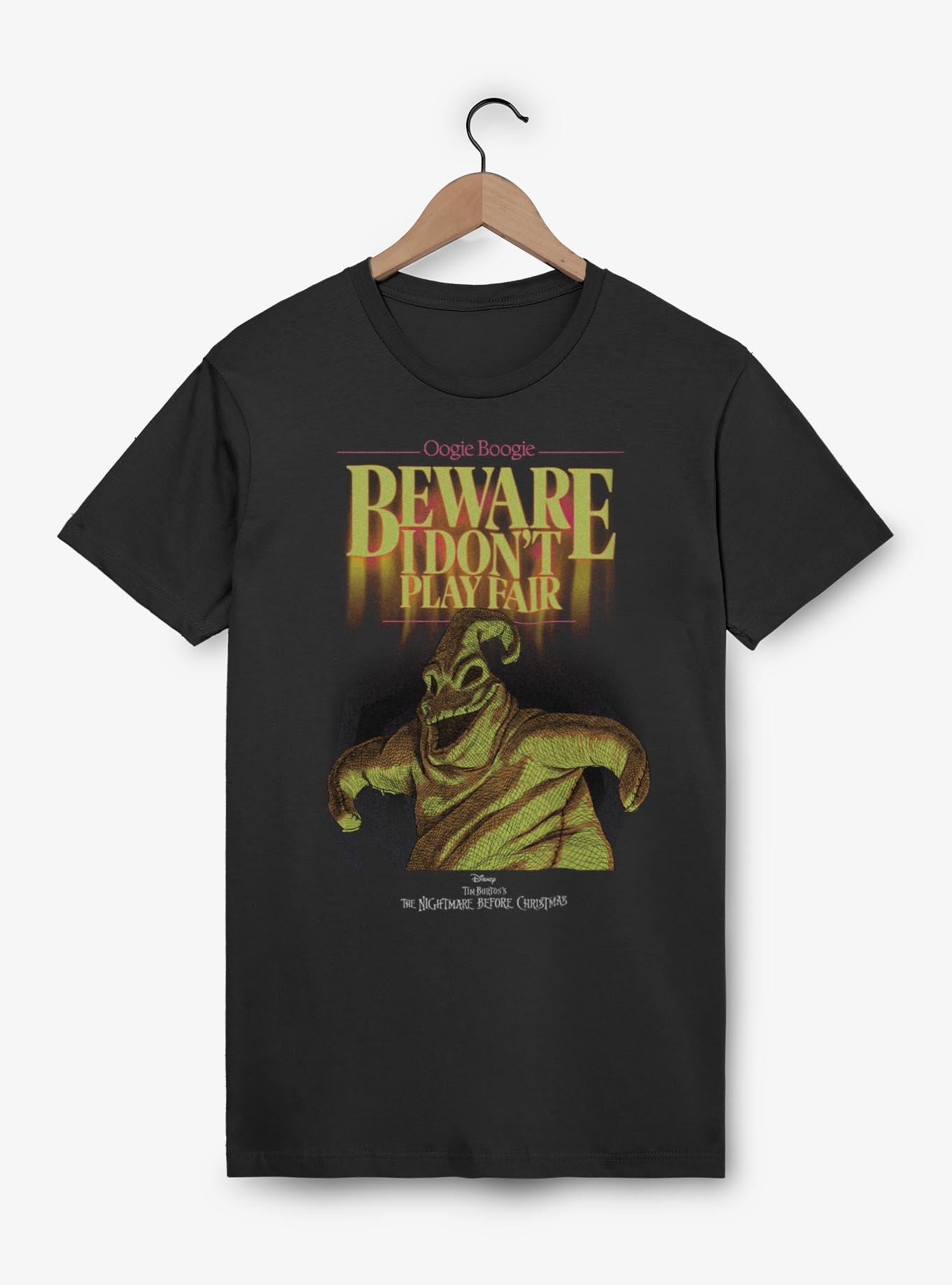 Disney The Nightmare Before Christmas Oogie Boogie Beware T-Shirt, , hi-res