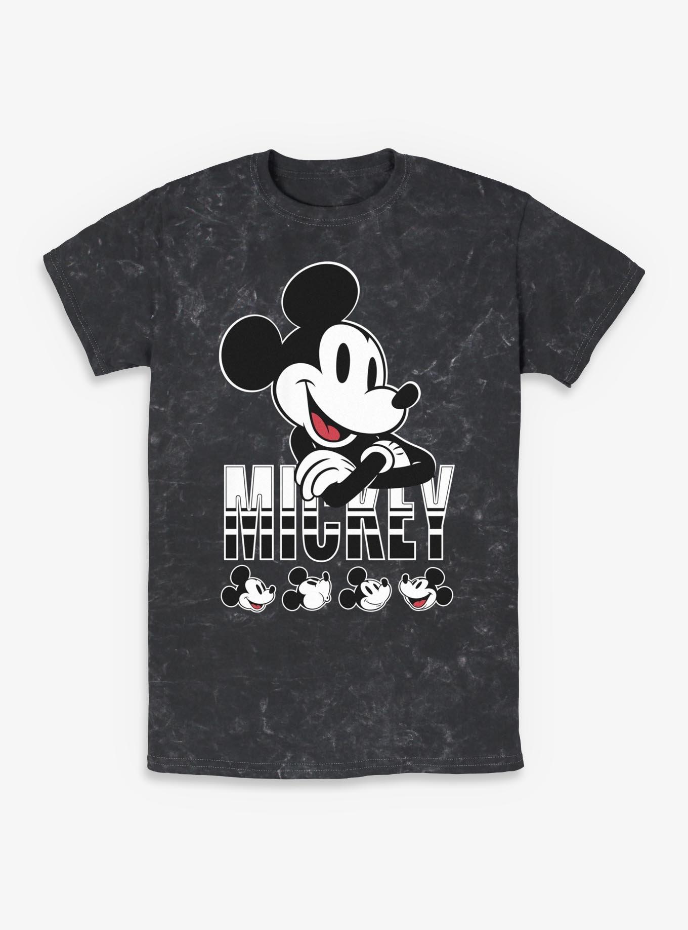 Disney Mickey Mouse Retro Mickey Mineral Wash T-Shirt, , hi-res