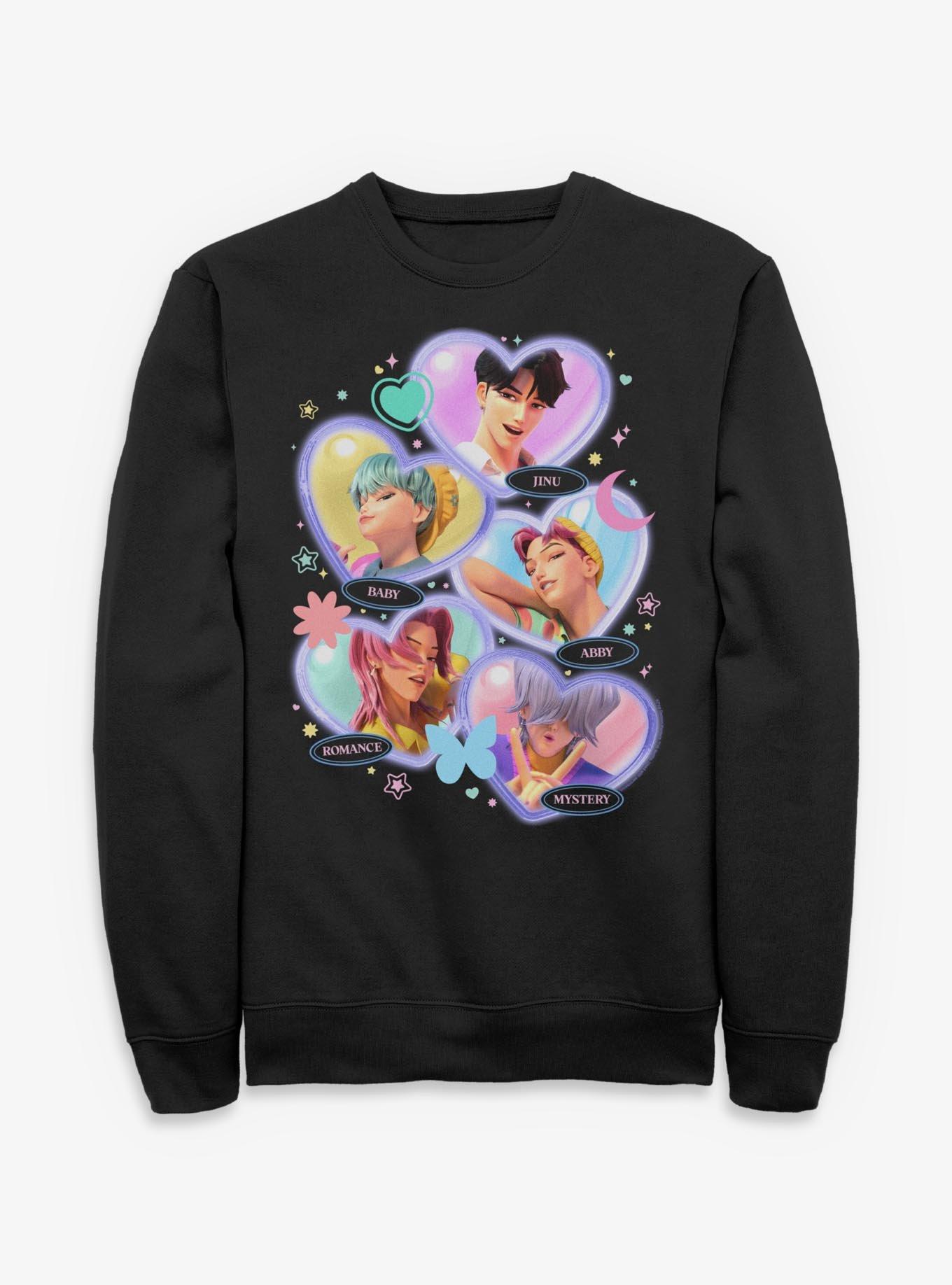 KPop Demon Hunters Saja Boys Soda Pop Sweatshirt