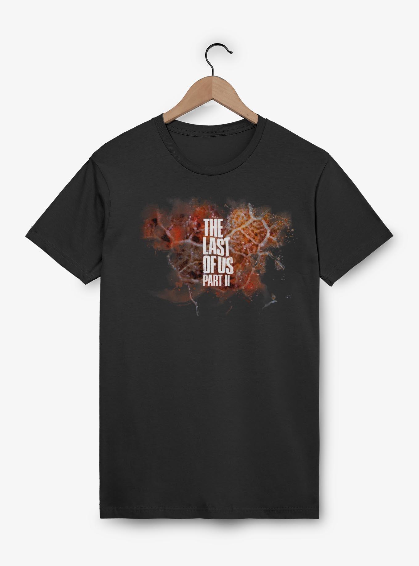 The Last Of Us Logo Cordyceps Color T-Shirt, BLACK, hi-res