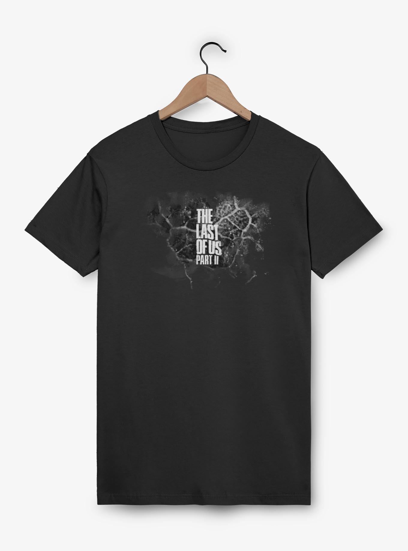 The Last Of Us Logo Cordyceps T-Shirt, BLACK, hi-res
