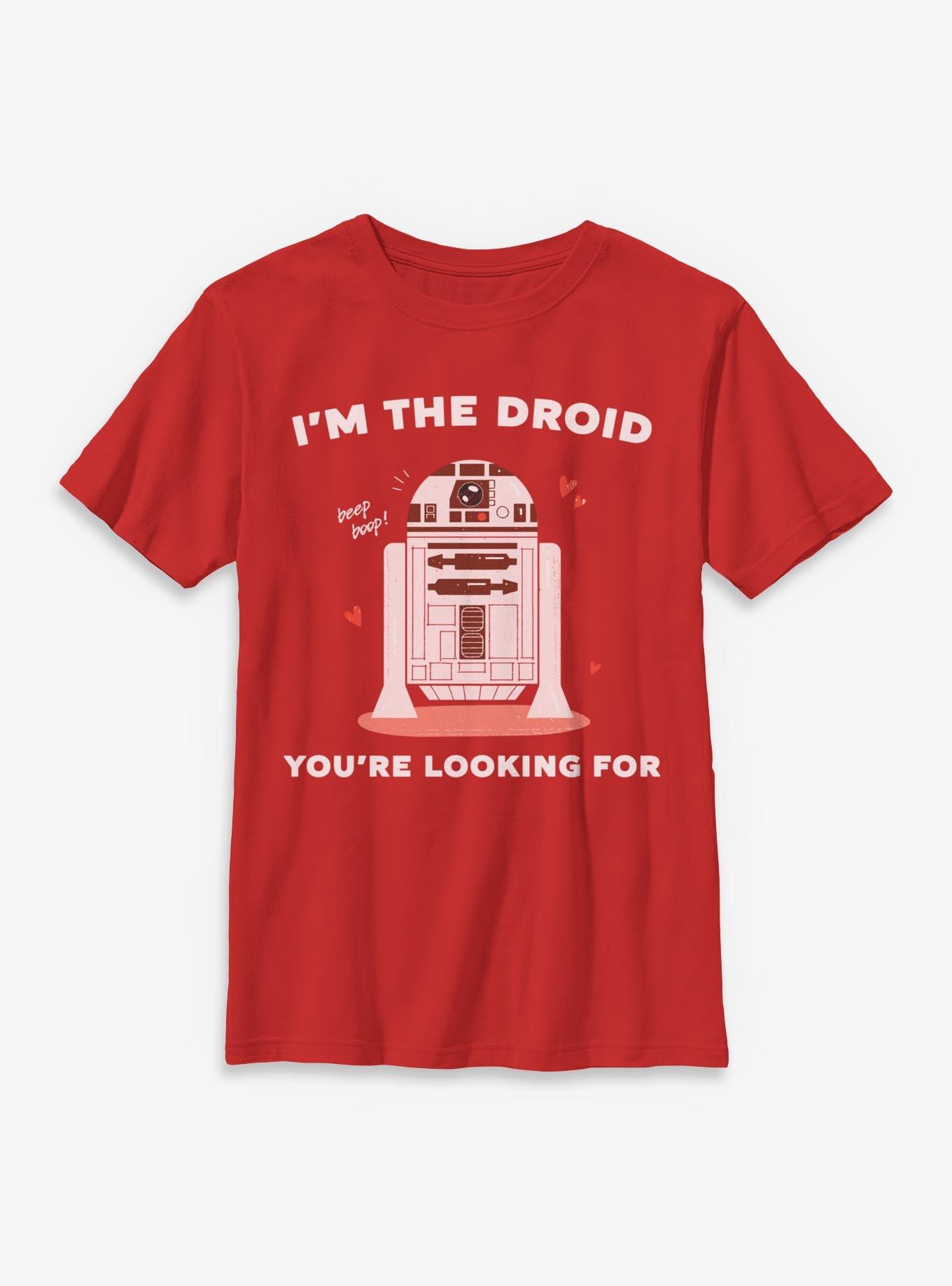 Star Wars The Droid You Are Looking For Youth T-Shirt, RED, hi-res