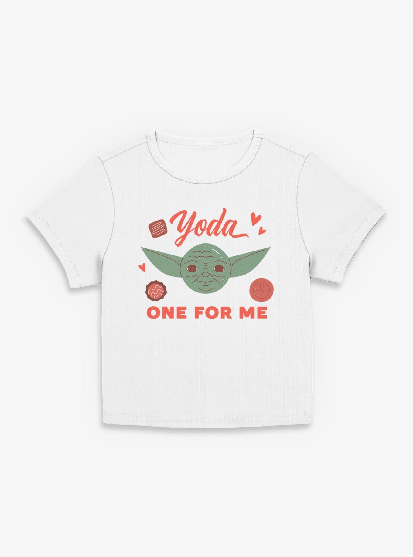 Star Wars Yoda One For Me Womens Baby T-Shirt, , hi-res