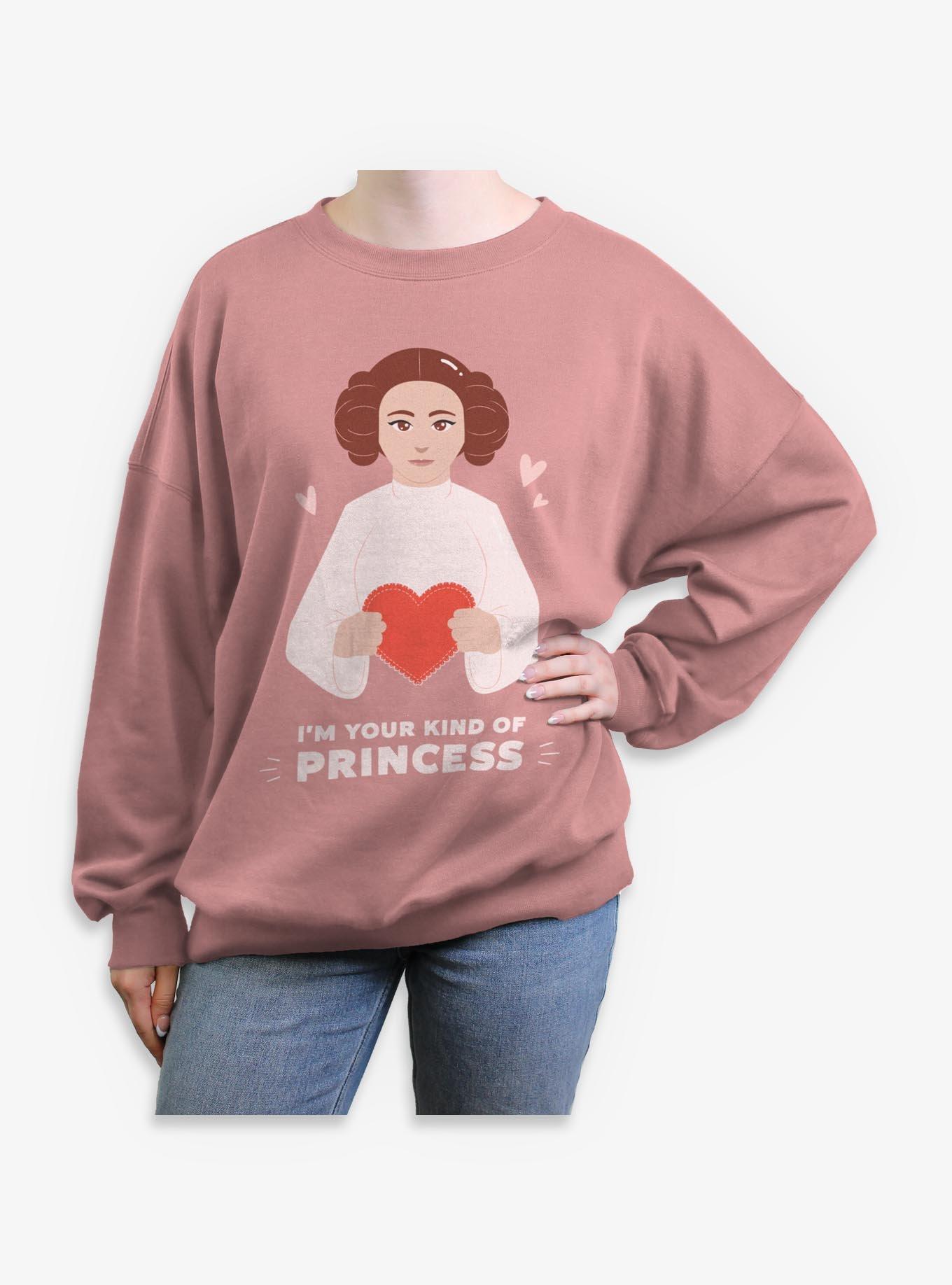 Star Wars Your Kind Of Princess Leia Womens Oversized Sweatshirt, , hi-res