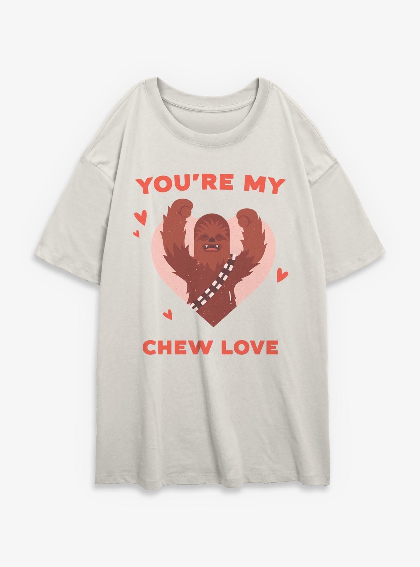 Star Wars My Chew Love Womens Oversized T-Shirt, , hi-res