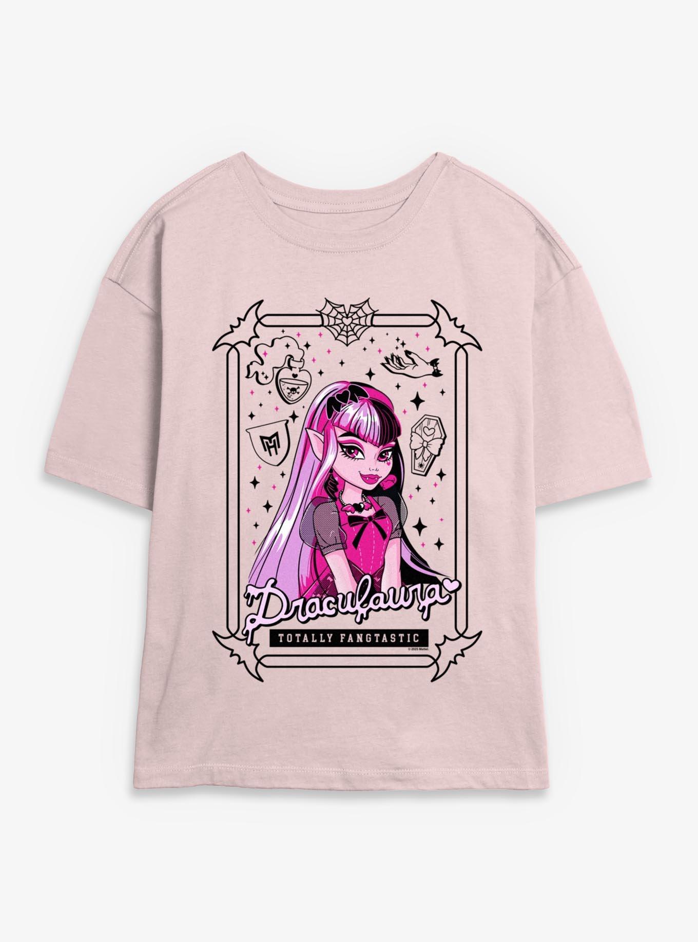 Monster High Draculaura Totally Fangtastic Womens Skimmer T-Shirt, , hi-res