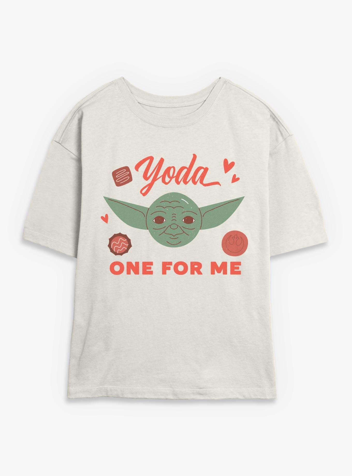 Star Wars Yoda One For Me Womens Skimmer T-Shirt, , hi-res