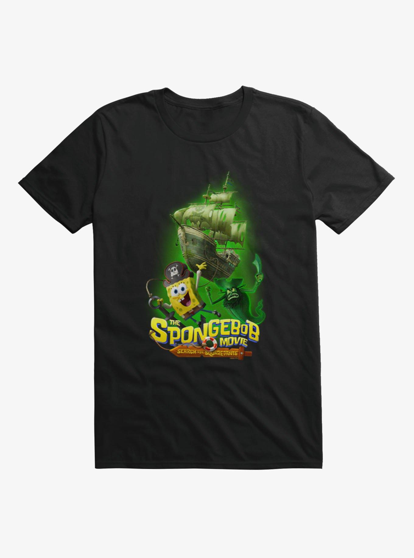The SpongeBob Movie Flying Ghost Ship T-Shirt, , hi-res