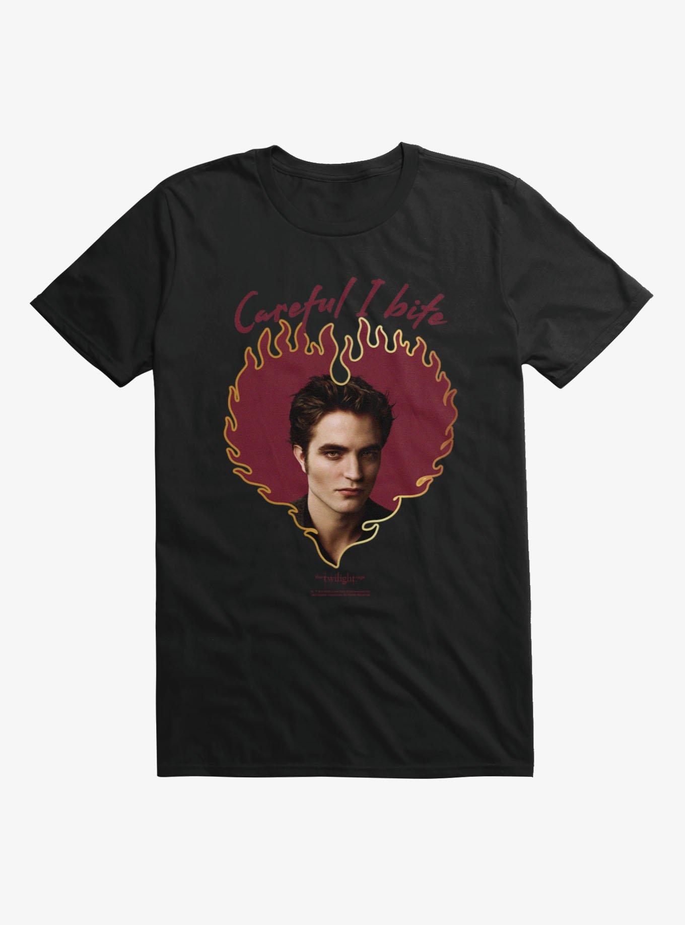 Twilight Edward Heart Careful Bite T-Shirt, , hi-res