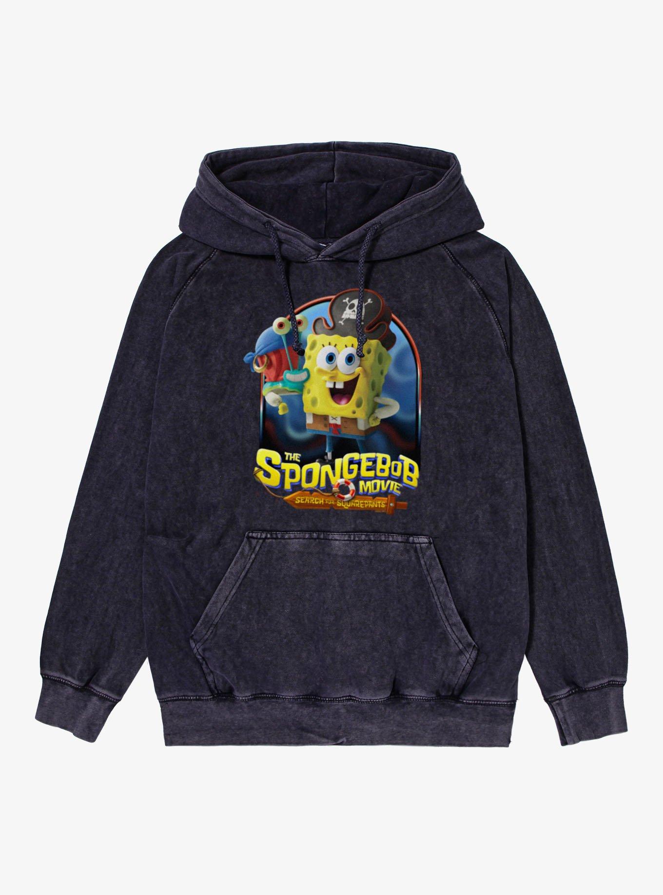 The SpongeBob Movie Pirate Pals Mineral Wash Hoodie, , hi-res