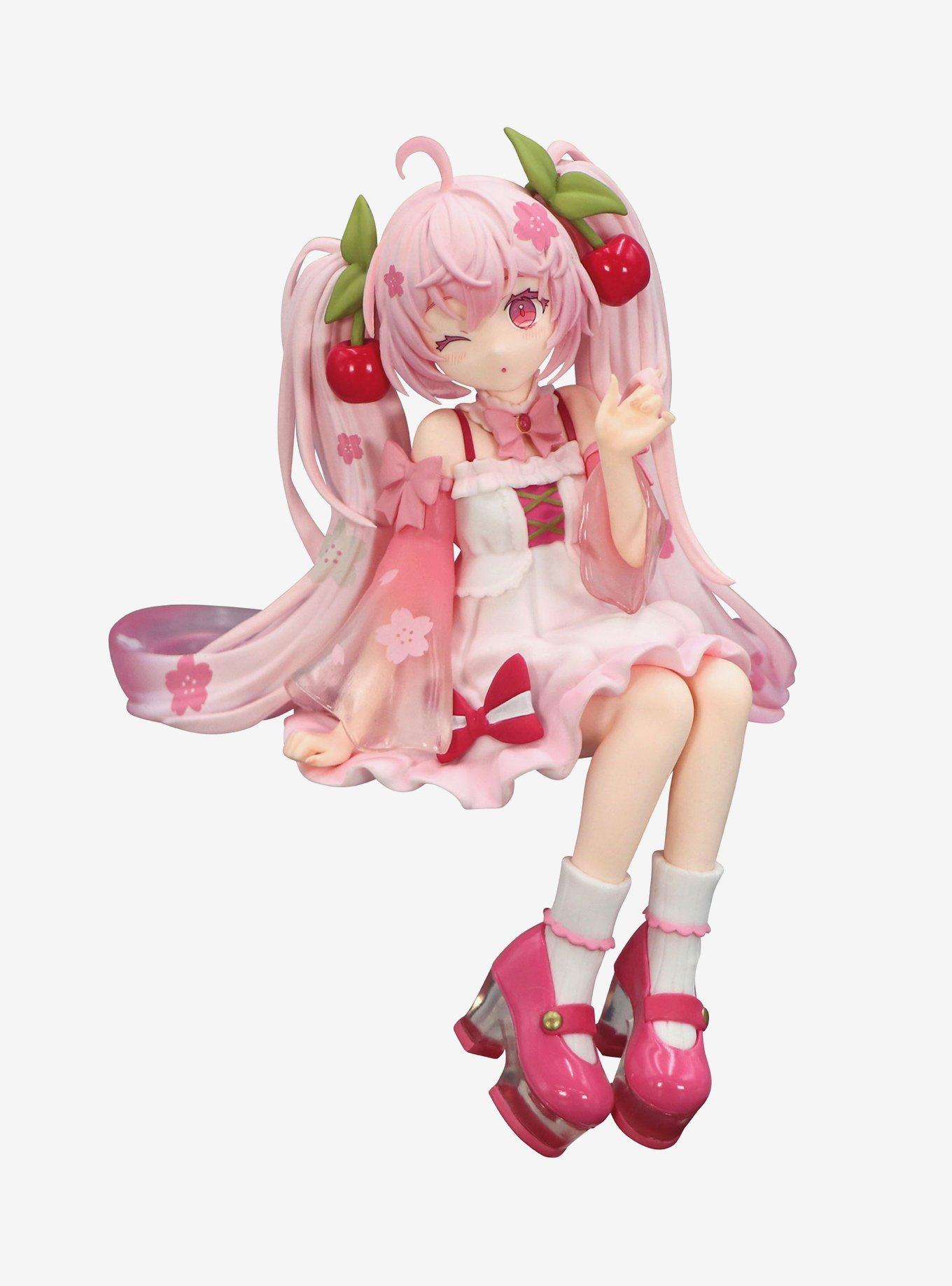 Vocaloid Sakura Miku (2025 Wink Ver.) Noodle Stopper Figure, , hi-res