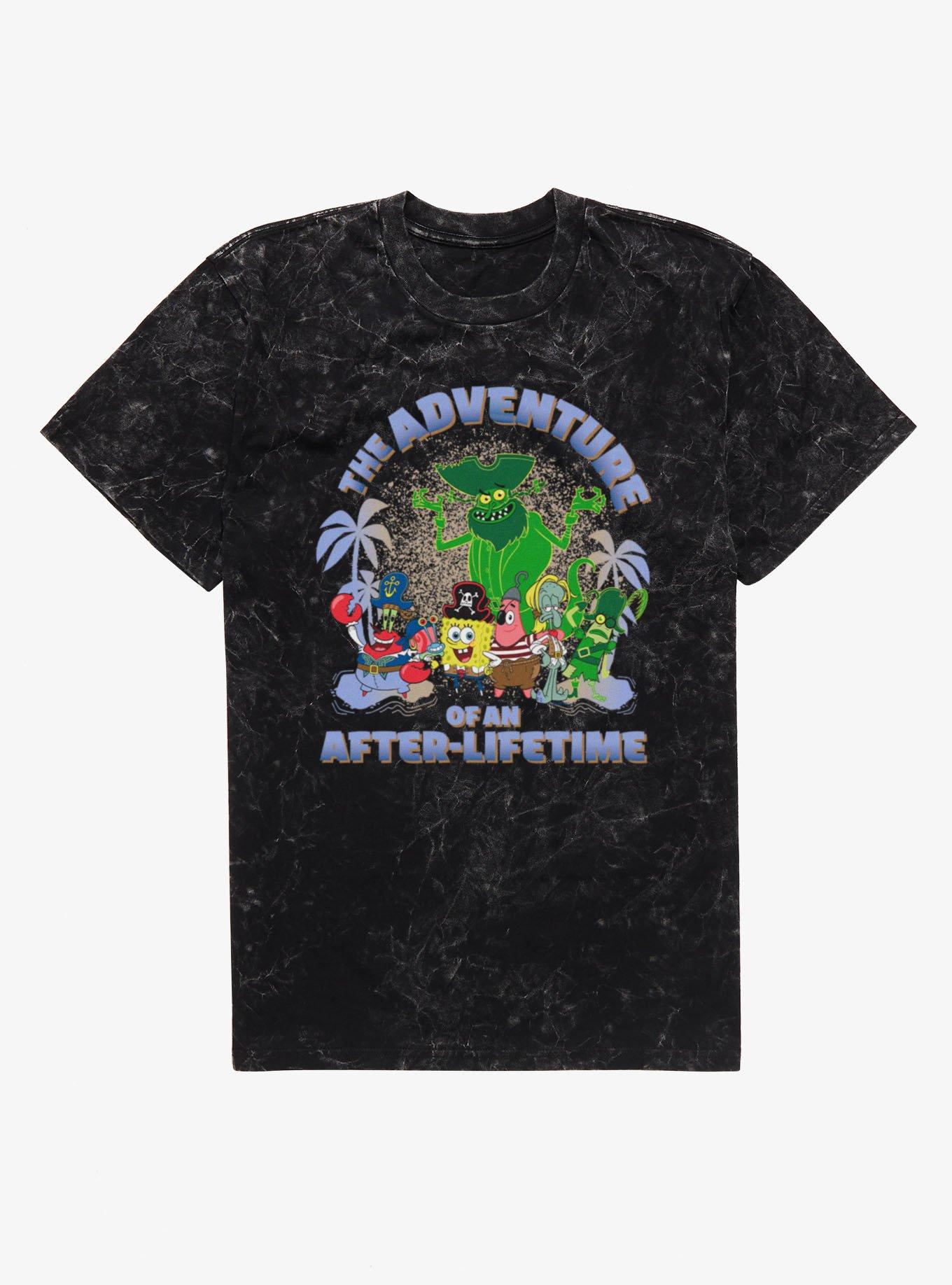 The SpongeBob Movie Adventure After Lifetime Mineral Wash T-Shirt, , hi-res