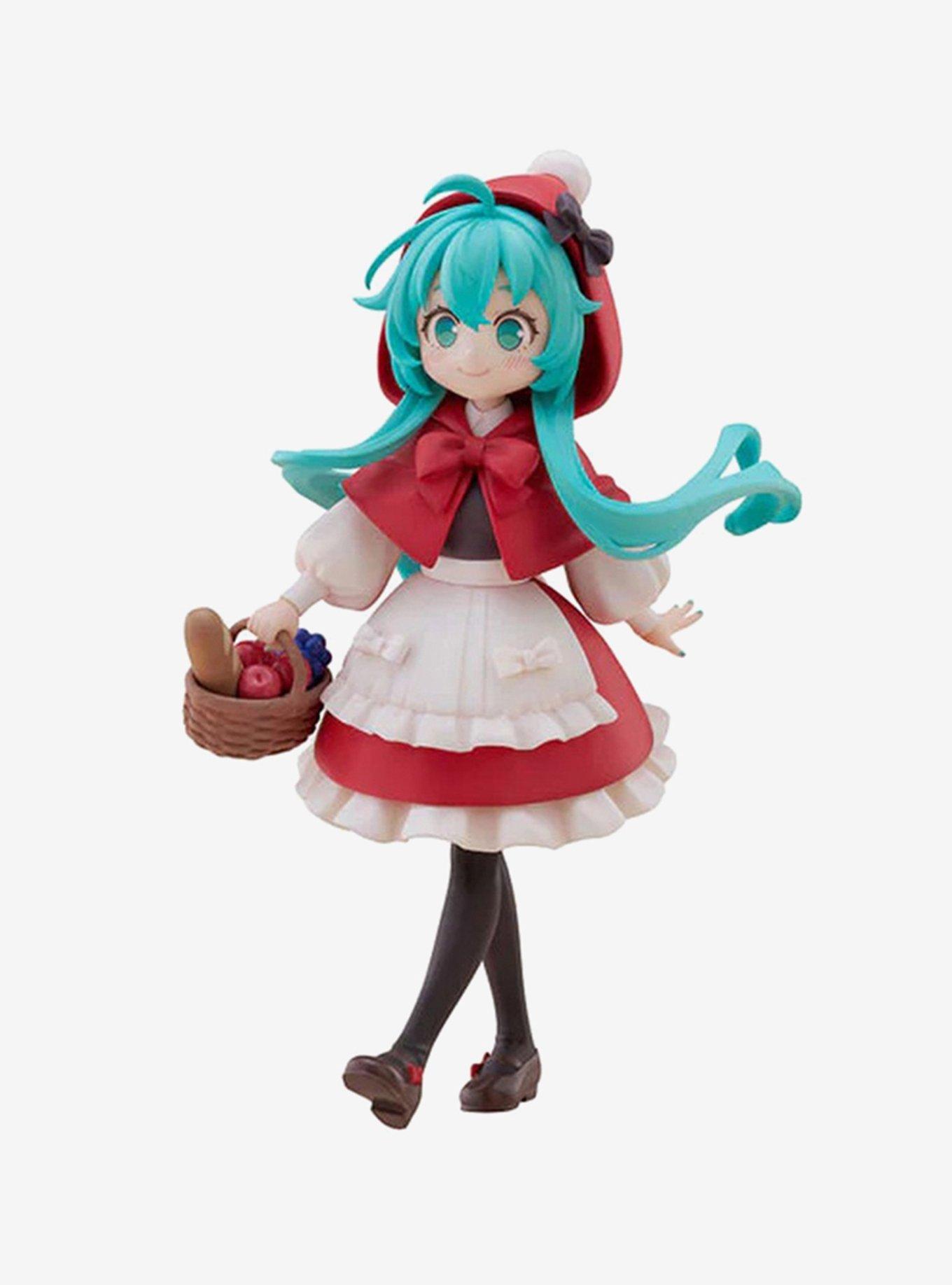 Vocaloid Desktop Fairy Hatsune Miku (Little Red Riding Hood Ver.) Figure, , hi-res