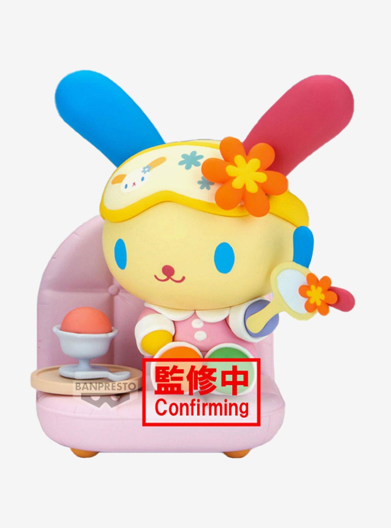 Sanrio Nakayoshi Memories Relaxing Time at Home Usahana Figure, , hi-res