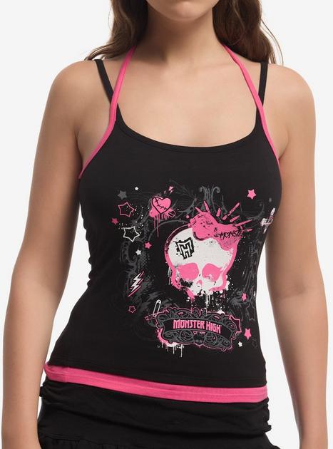 Monster High Skullette Graffiti Cami | Hot Topic