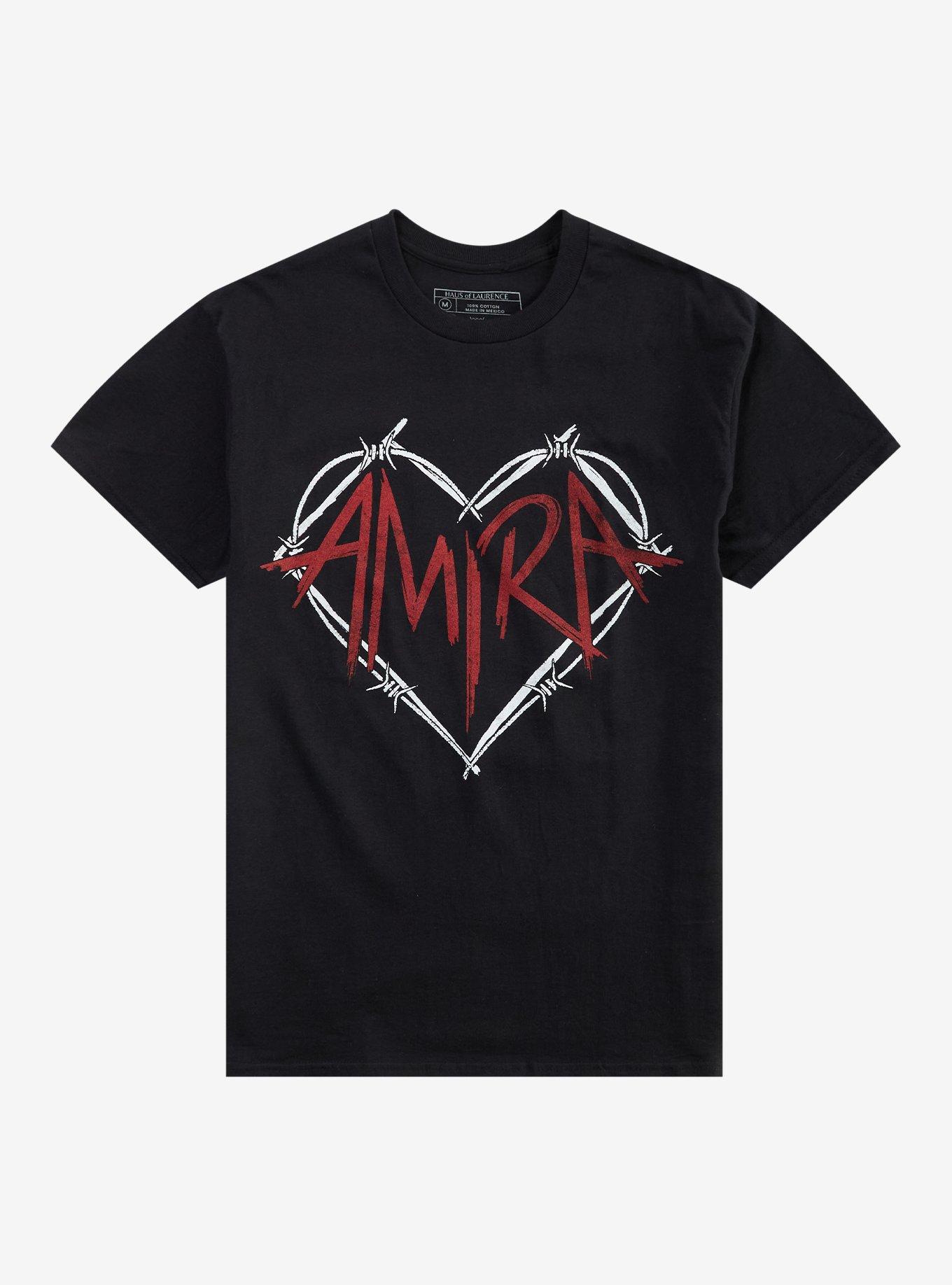 Amira Elfeky Barbed Wire Heart T-Shirt, , hi-res