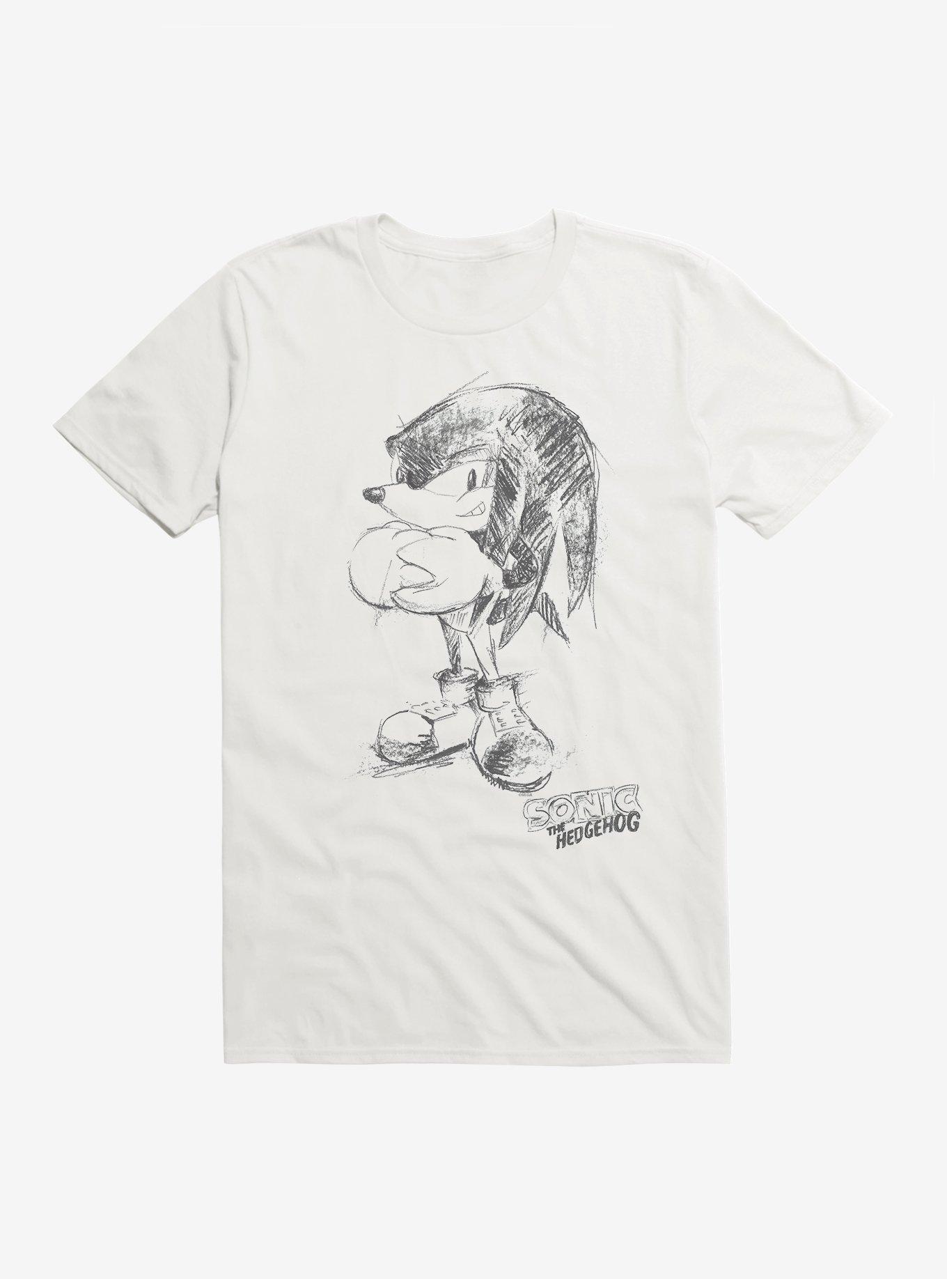 Sonic The Hedgehog Artistic Sketch T-Shirt, , hi-res