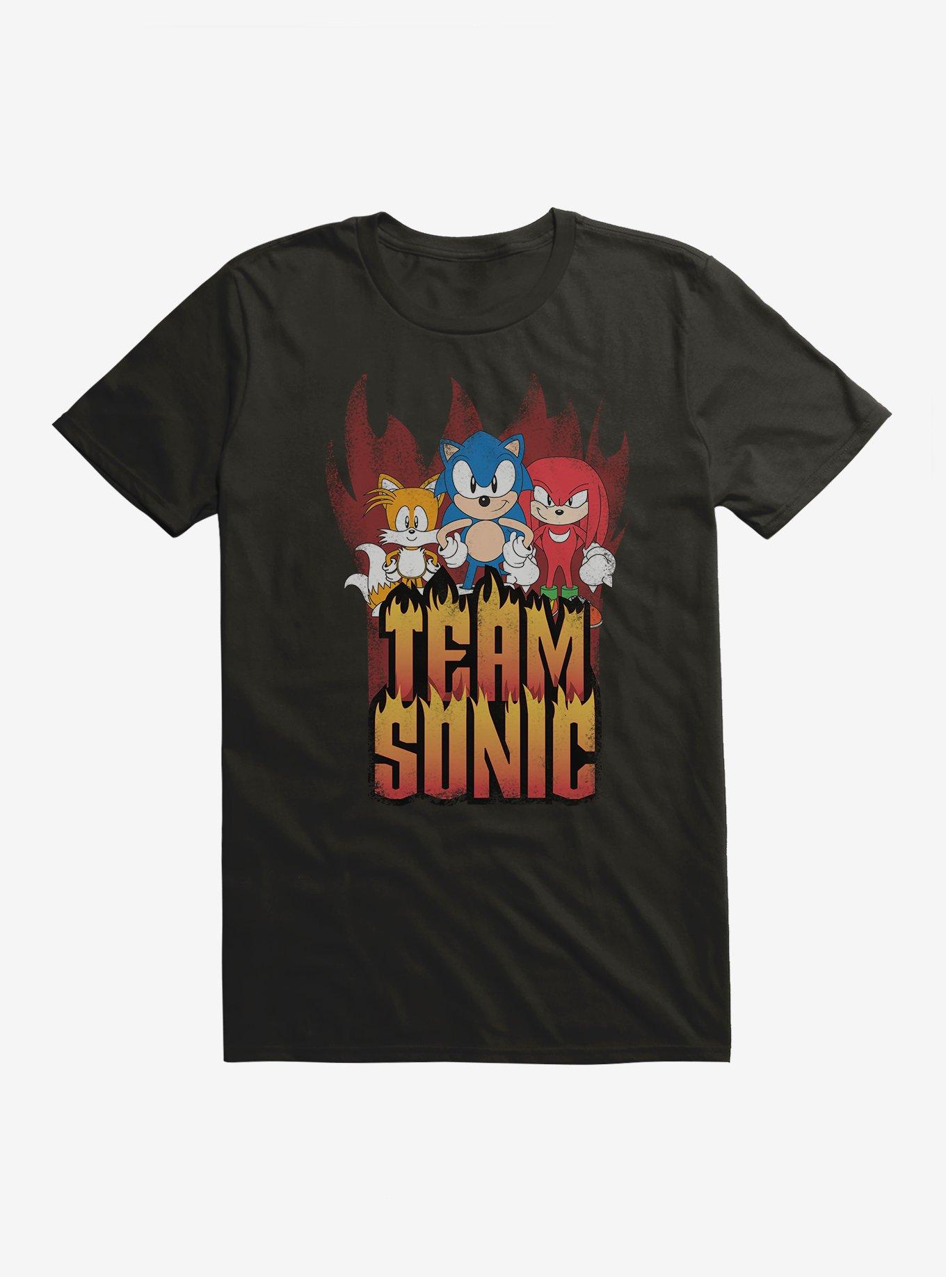 Sonic The Hedgehog Hedgy Metal Team Sonic T-Shirt, , hi-res