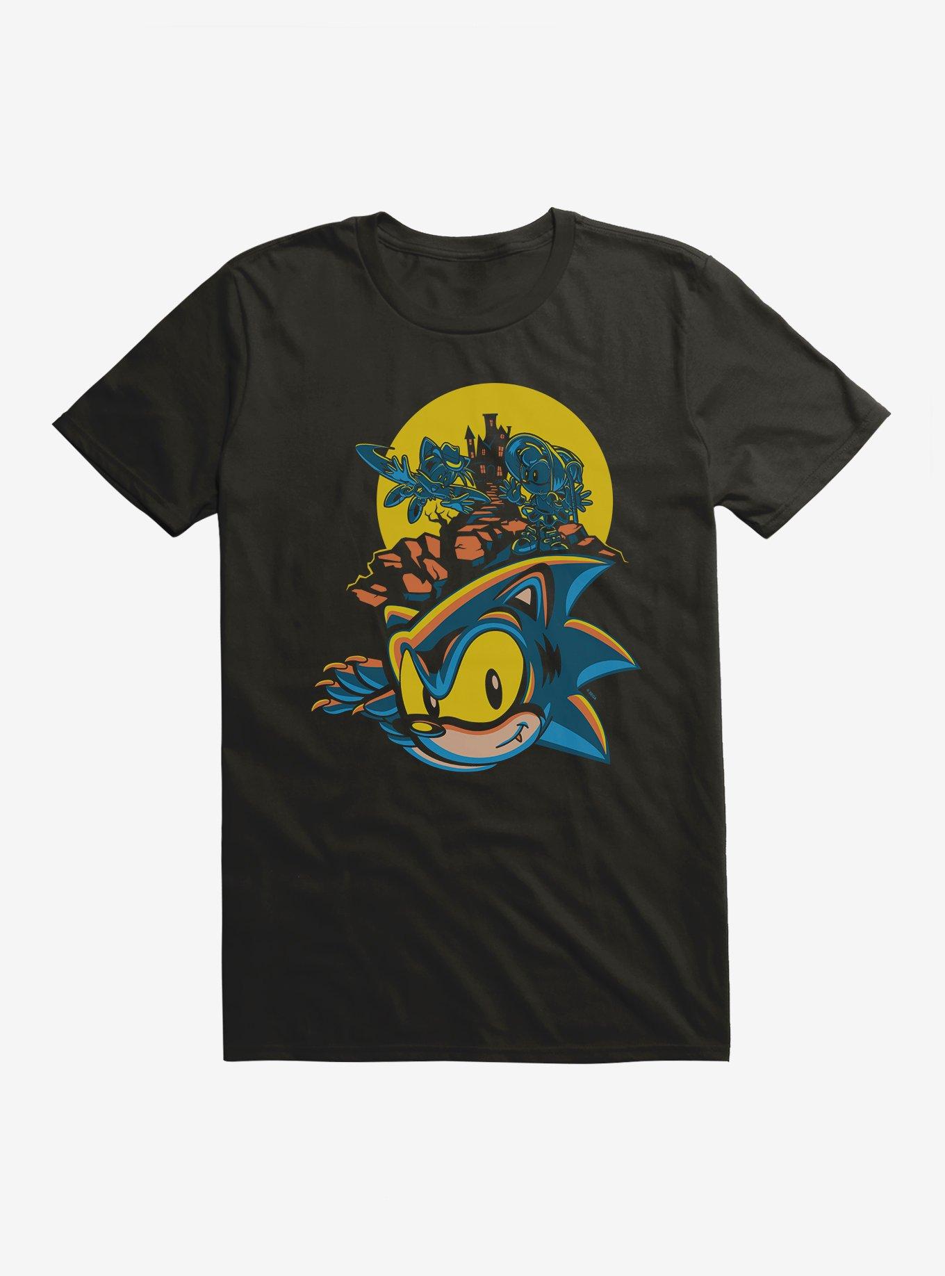 Sonic The Hedgehog Spooky Scary Halloween T-Shirt, , hi-res