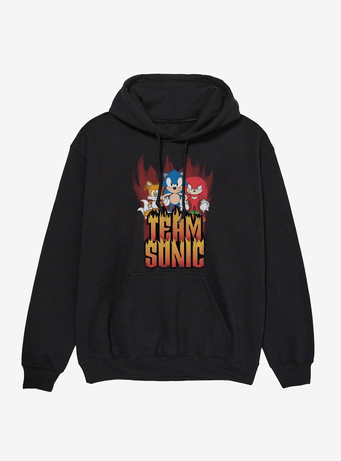 Sonic The Hedgehog Hedgy Metal Team Sonic Hoodie, , hi-res