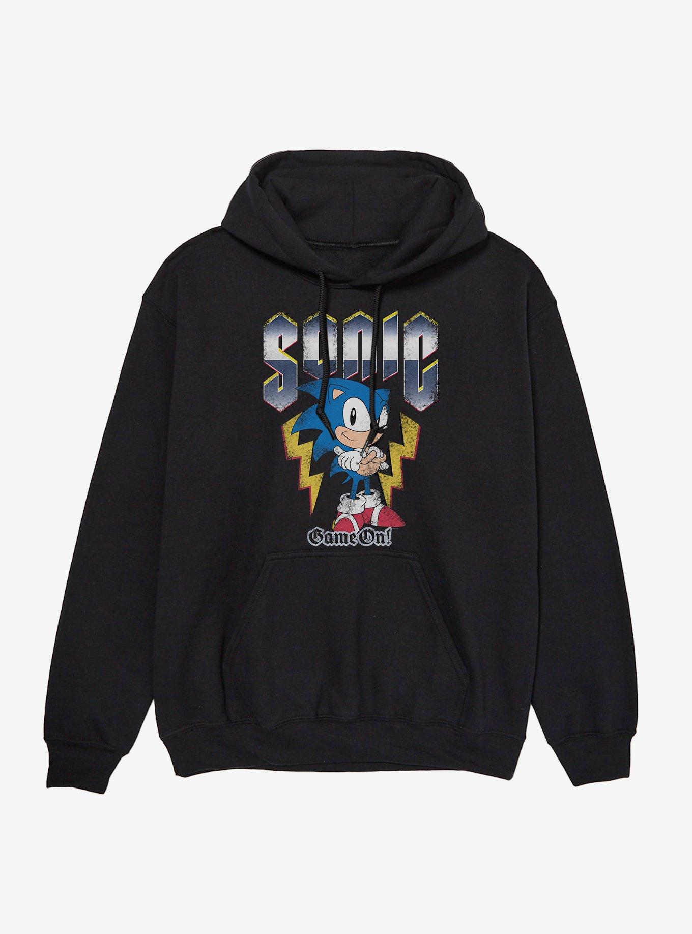 Sonic The Hedgehog Game On Hoodie, , hi-res