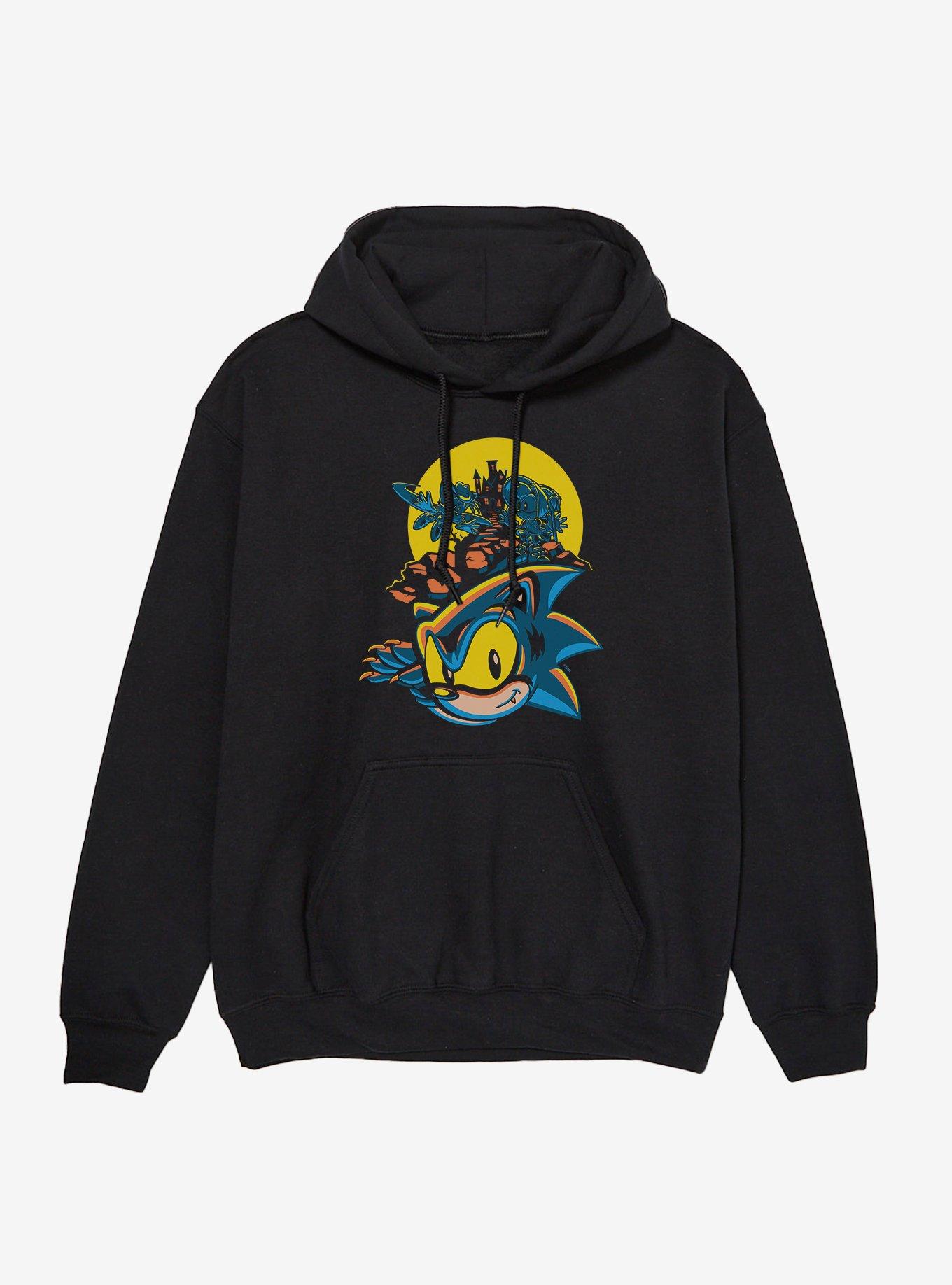 Sonic The Hedgehog Spooky Scary Halloween Hoodie