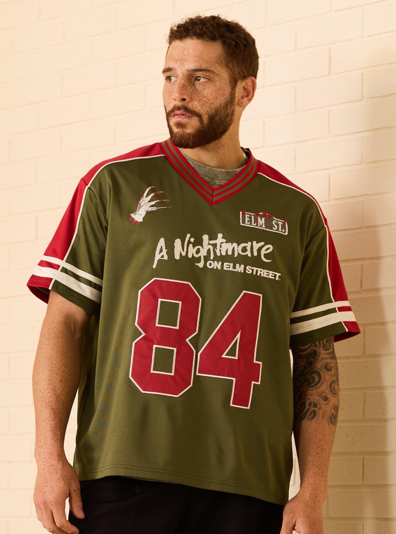 A Nightmare on Elm Street Freddy Krueger Football Jersey - BoxLunch Exclusive, , hi-res