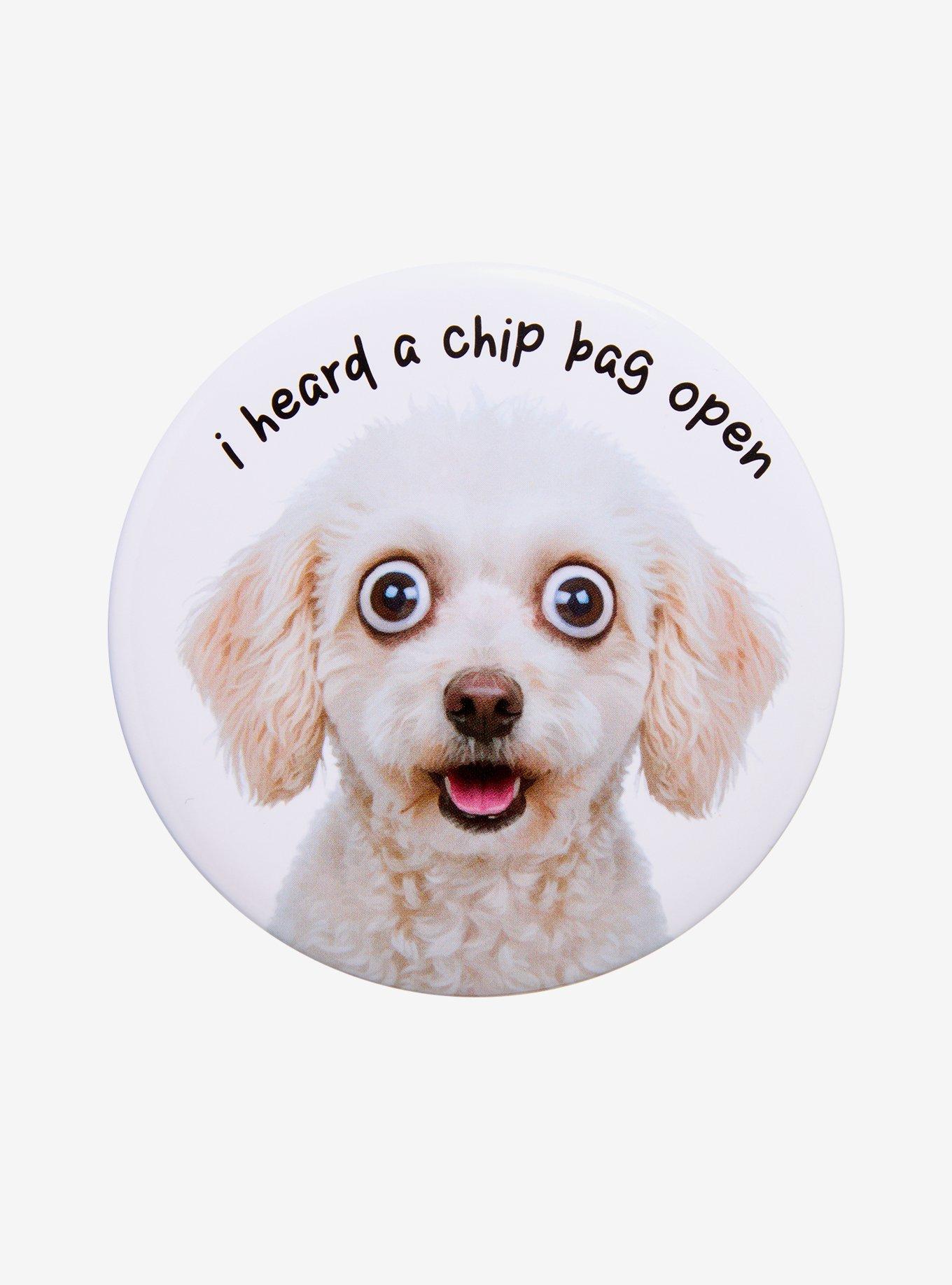 Dog Chip Bag 3 Inch Button, , hi-res