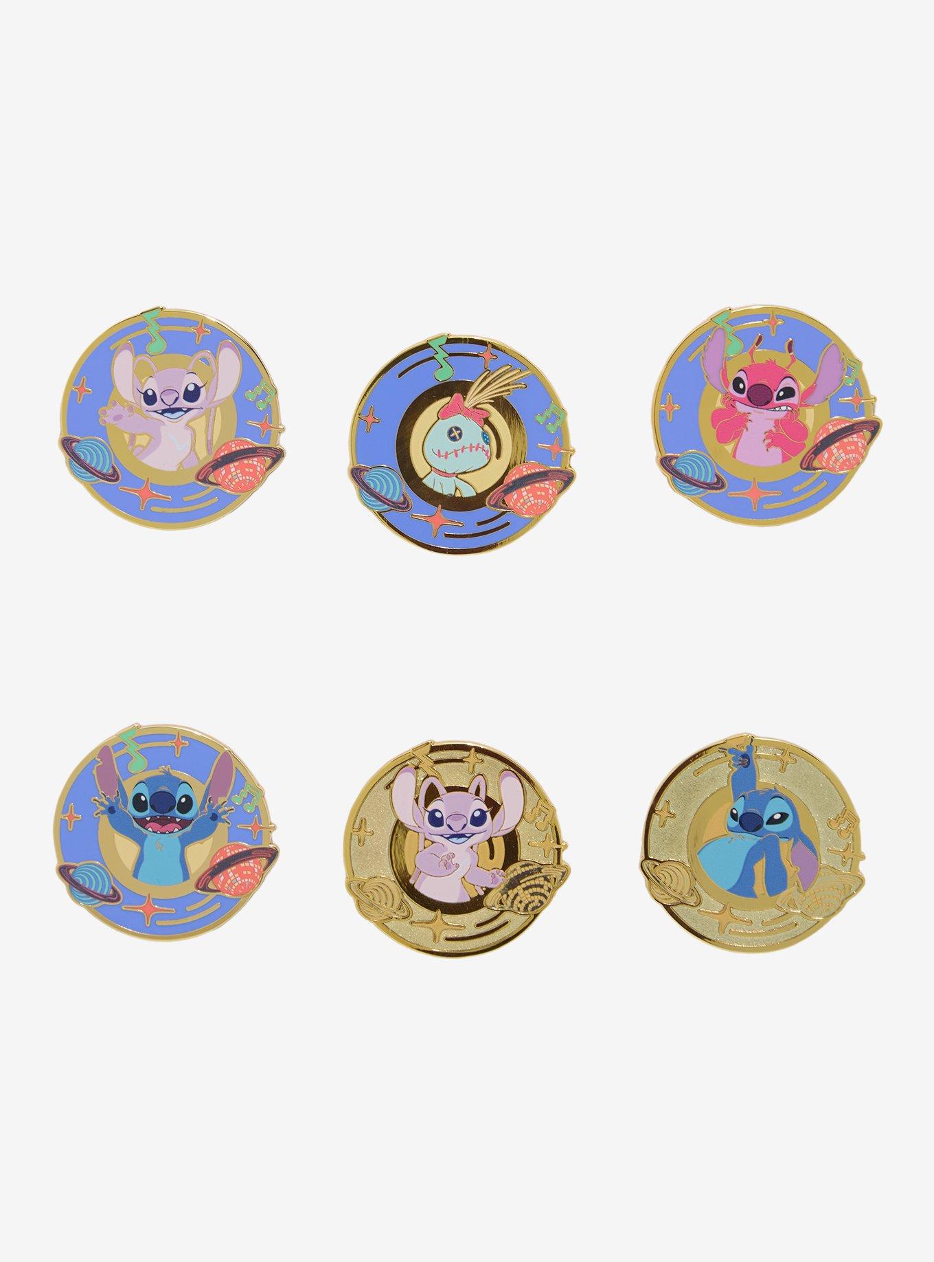 Disney Lilo & Stitch Alien Characters Blind Box Enamel Pin - BoxLunch Exclusive, , hi-res