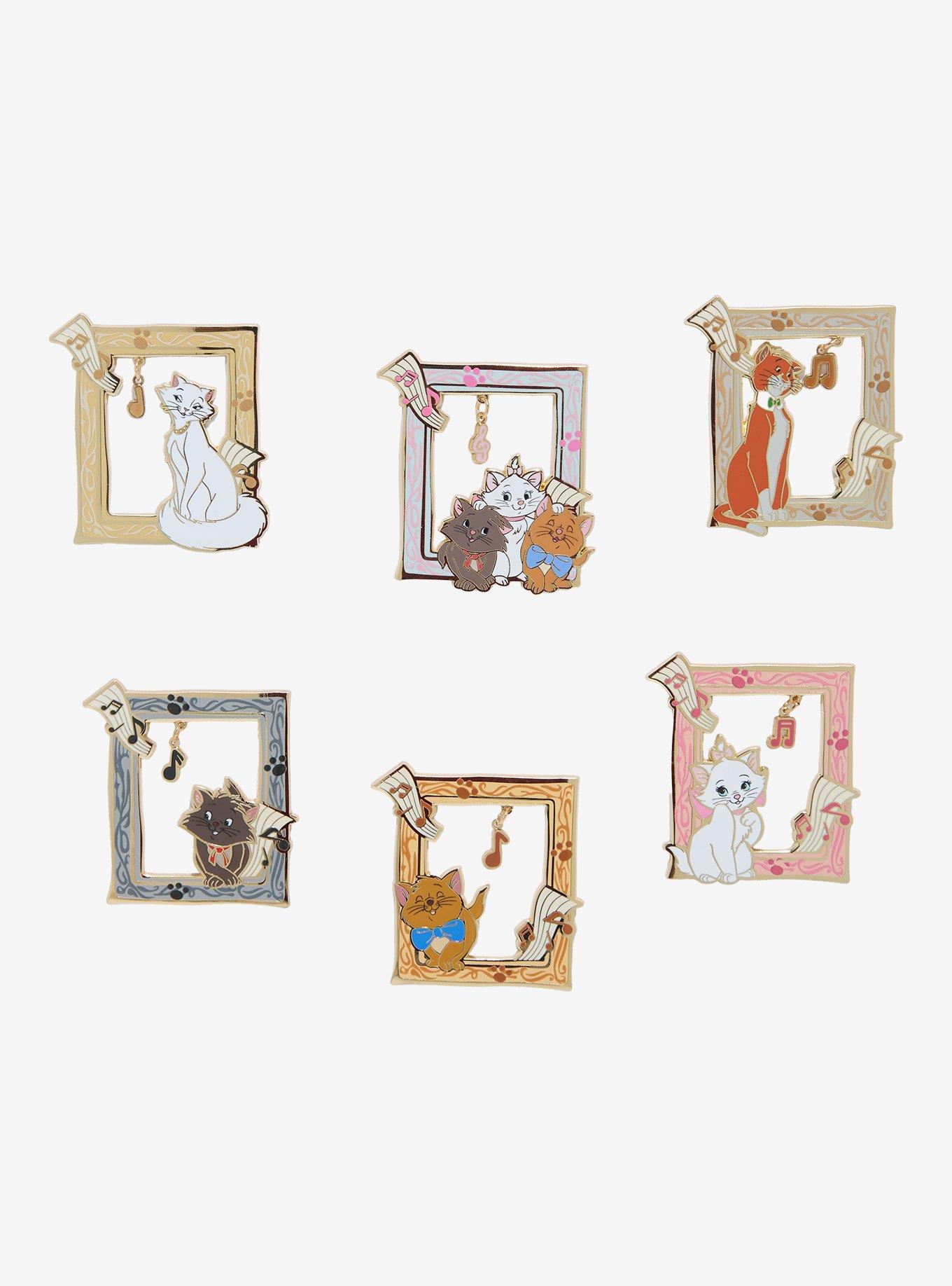 Disney The Aristocats Character Frames Blind Box Enamel Pin - BoxLunch Exclusive, , hi-res
