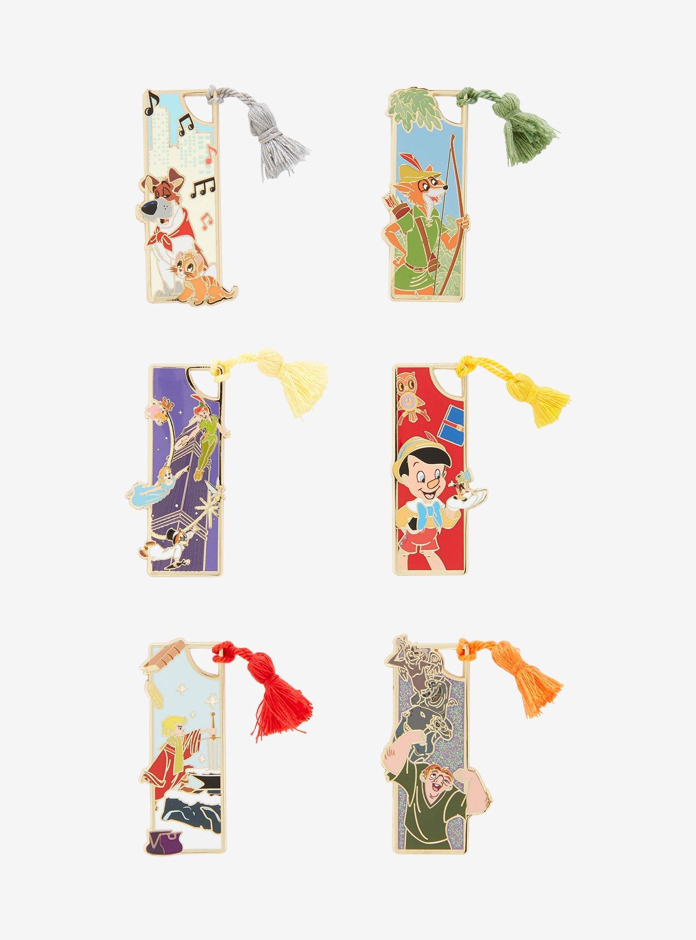 Disney Character Tassel Bookmark Blind Box Enamel Pin - BoxLunch Exclusive, , hi-res