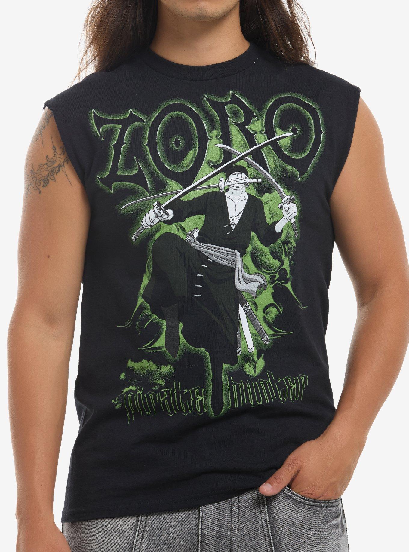 One Piece Zoro Pirate Hunter Muscle Tank Top, , hi-res