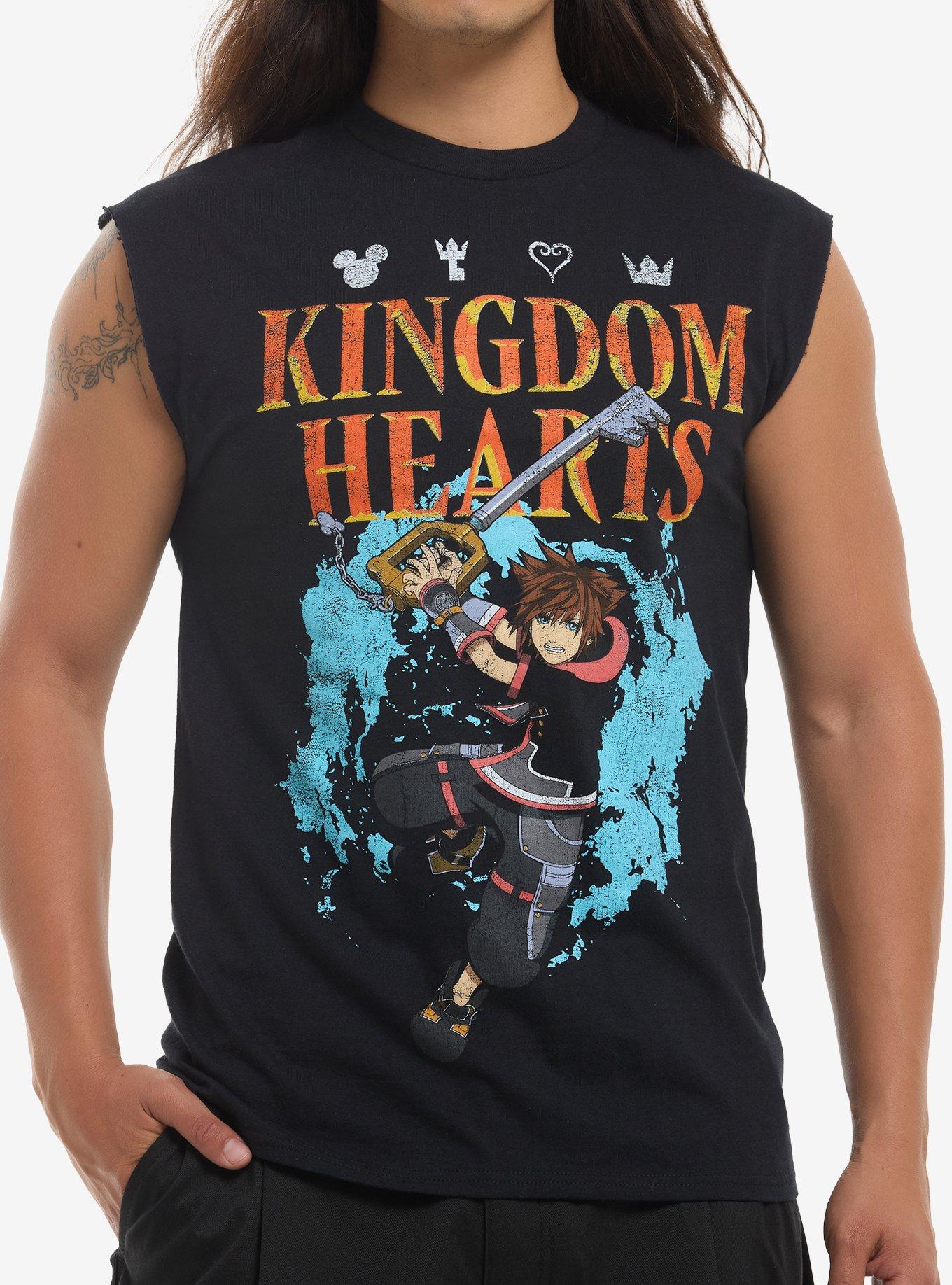 Disney Kingdom Hearts Sora Muscle Tank Top, , hi-res