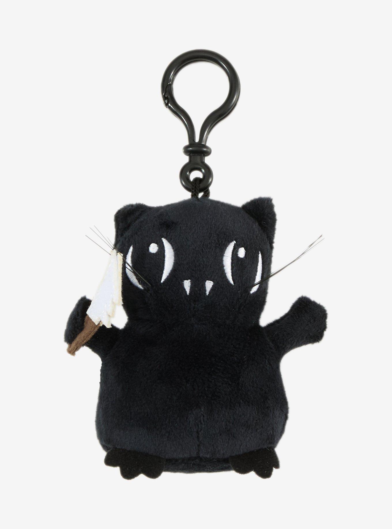 Gus Fink Smol Cat Plush Bag Charm Hot Topic Exclusive, , hi-res