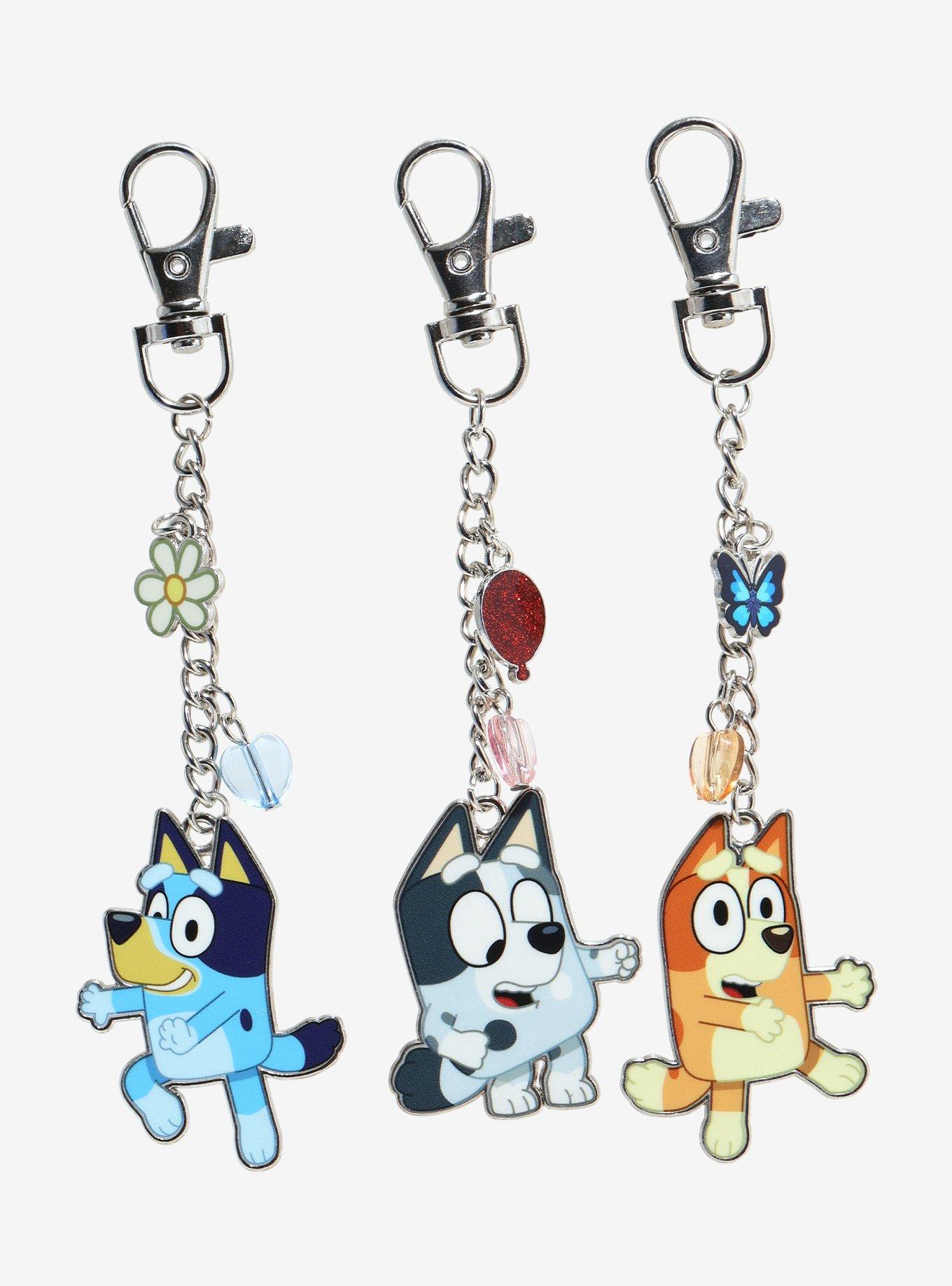 Bluey Trio Best Friend Keychain Set | Hot Topic