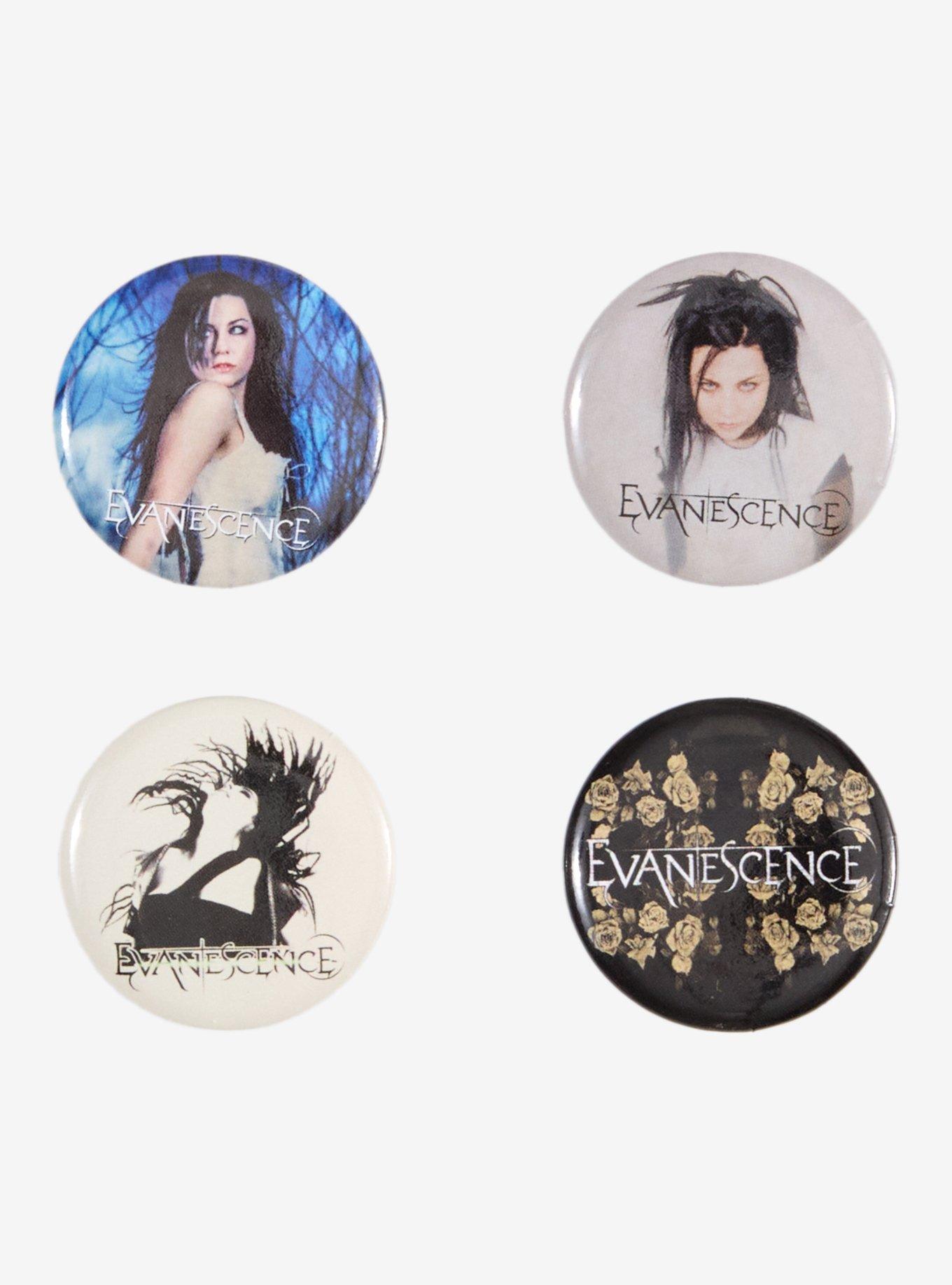 Evanescence Amy Lee Button Pack, , hi-res