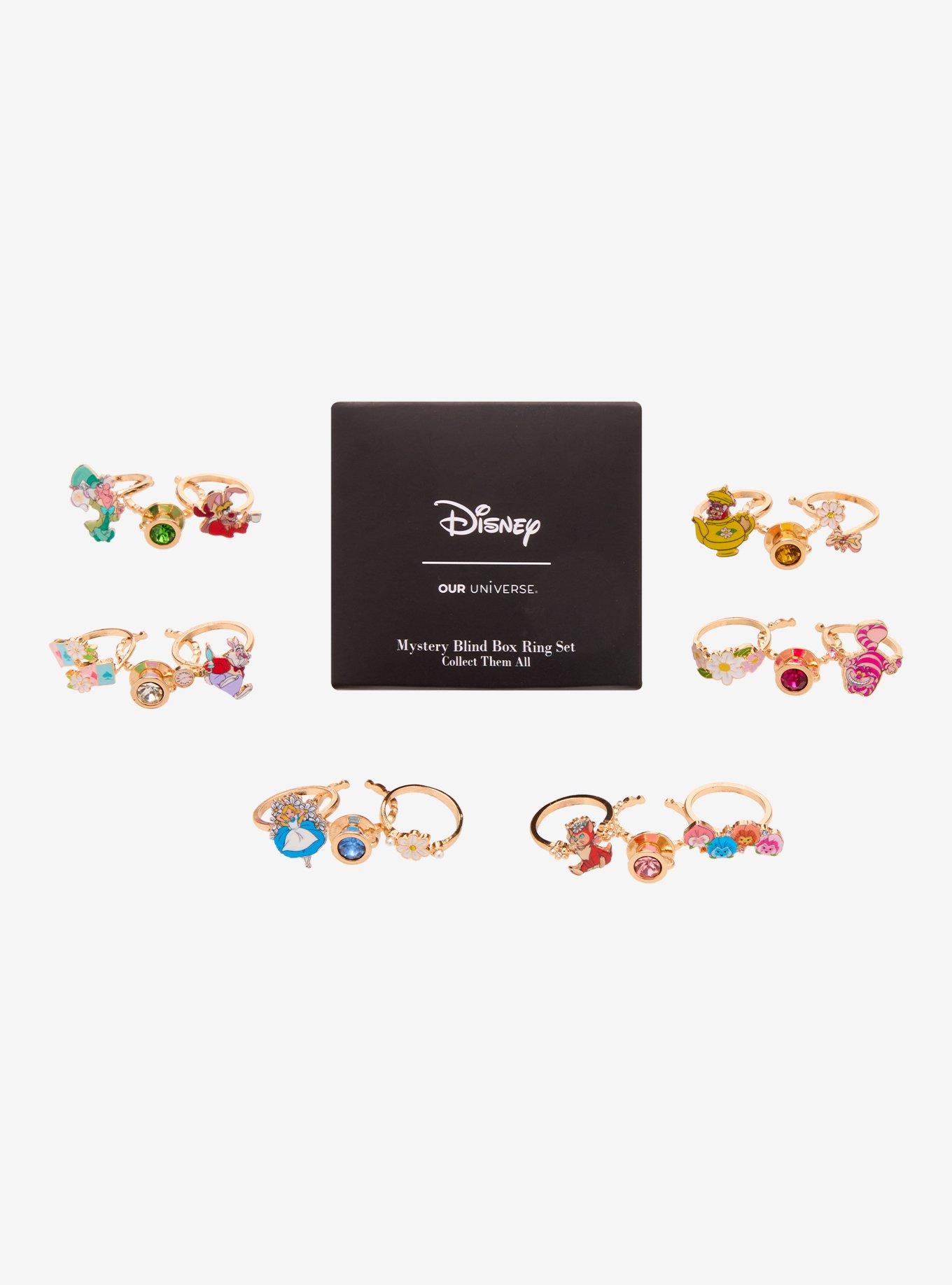 Our Universe Disney Alice in Wonderland Blind Box Ring Set - BoxLunch Exclusive, , hi-res