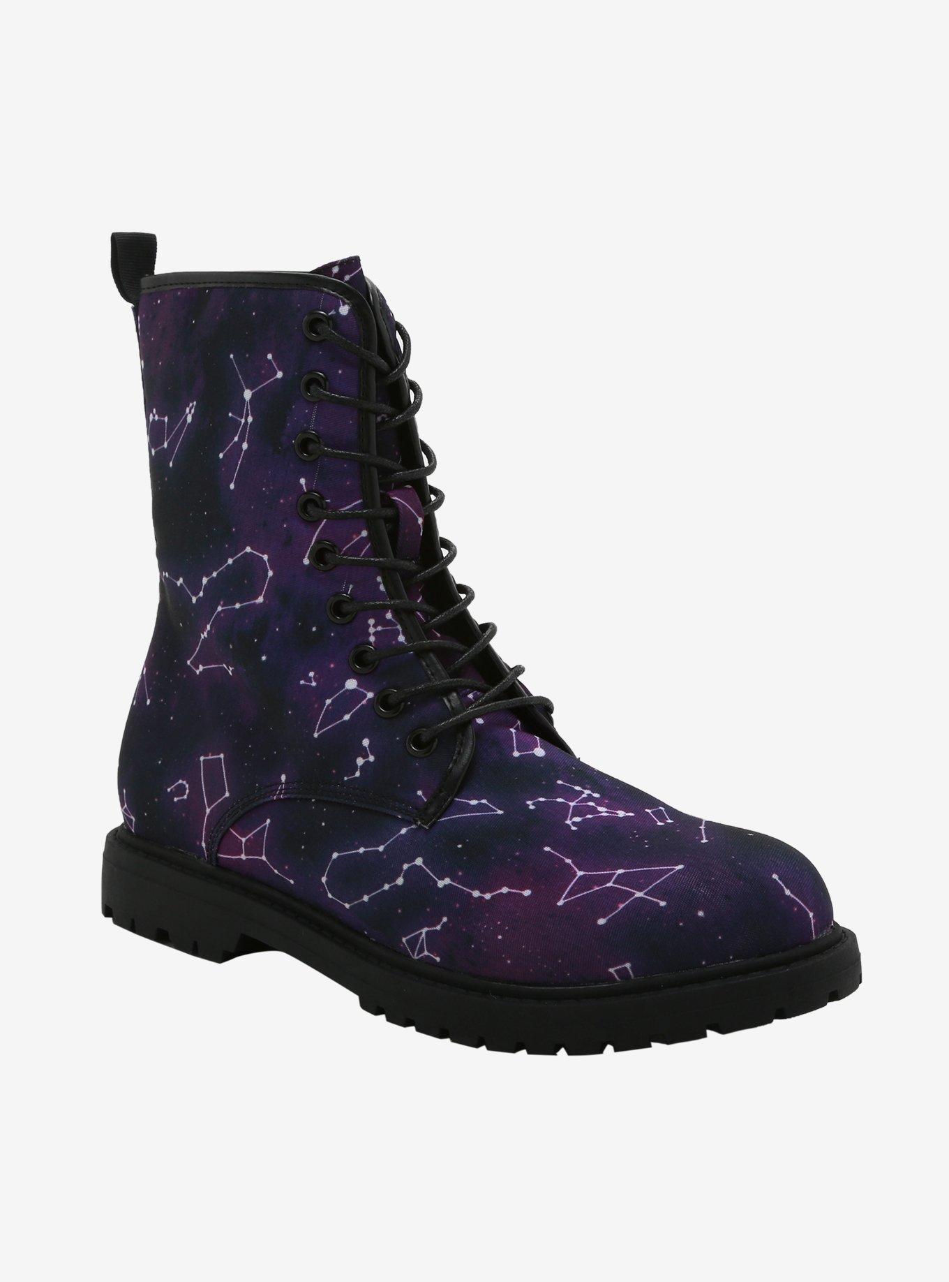 Galaxy Constellation Combat Boots, , hi-res