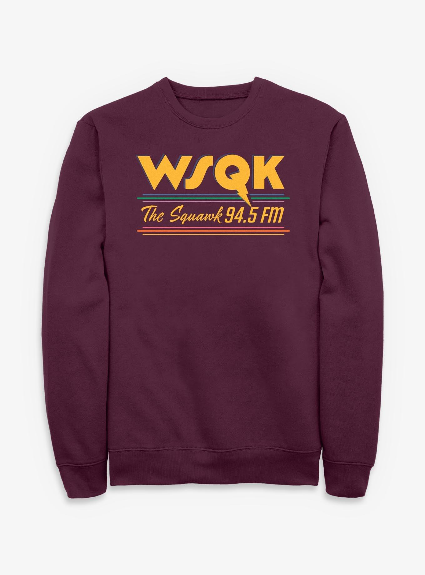 Stranger Things WSQK Radio The Squawk Sweatshirt