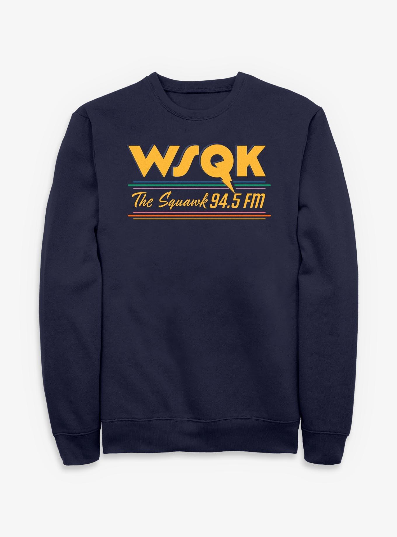 Stranger Things WSQK Radio The Squawk Sweatshirt, , hi-res