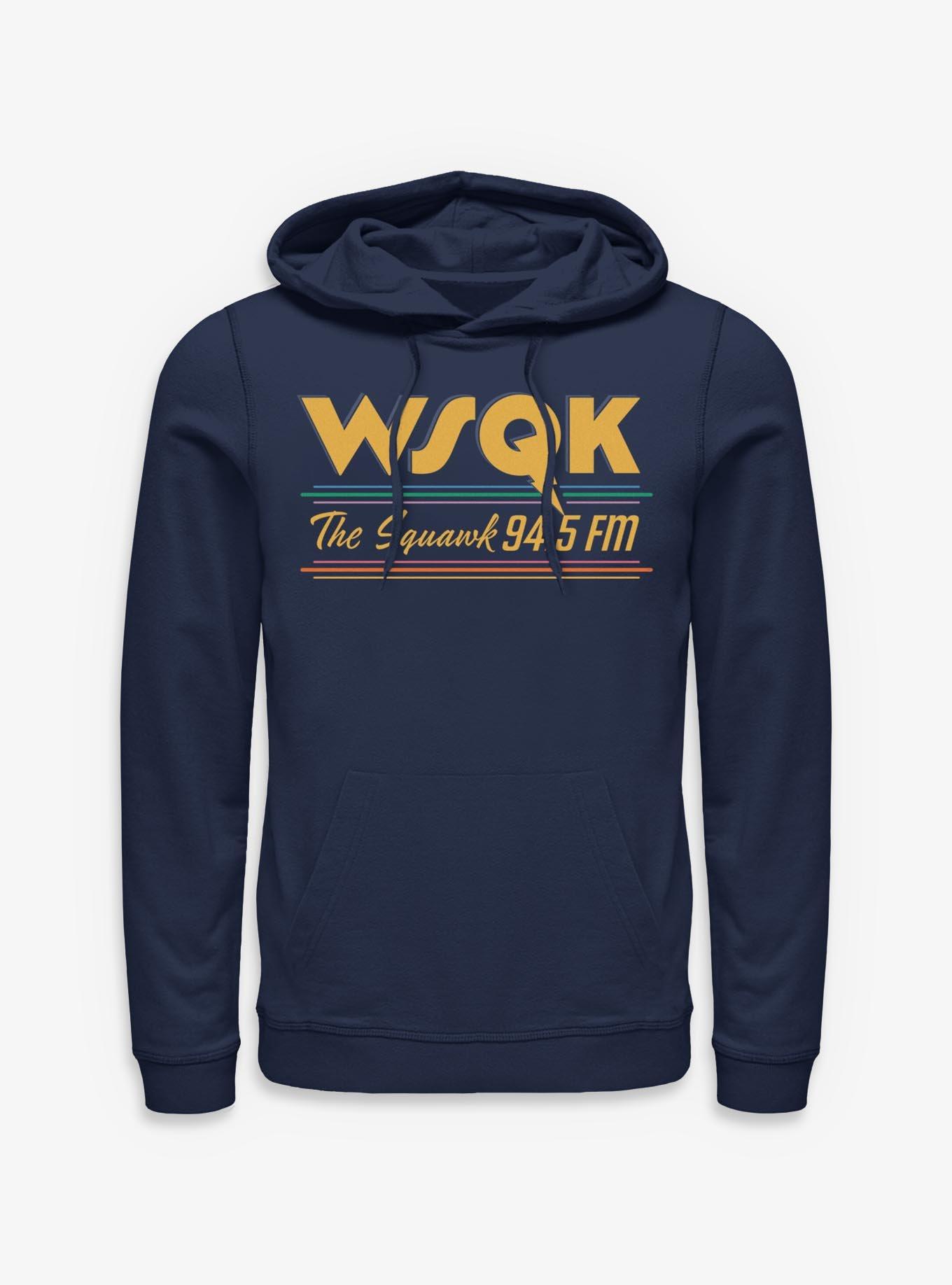 Stranger Things WSQK Radio The Squawk Hoodie, , hi-res