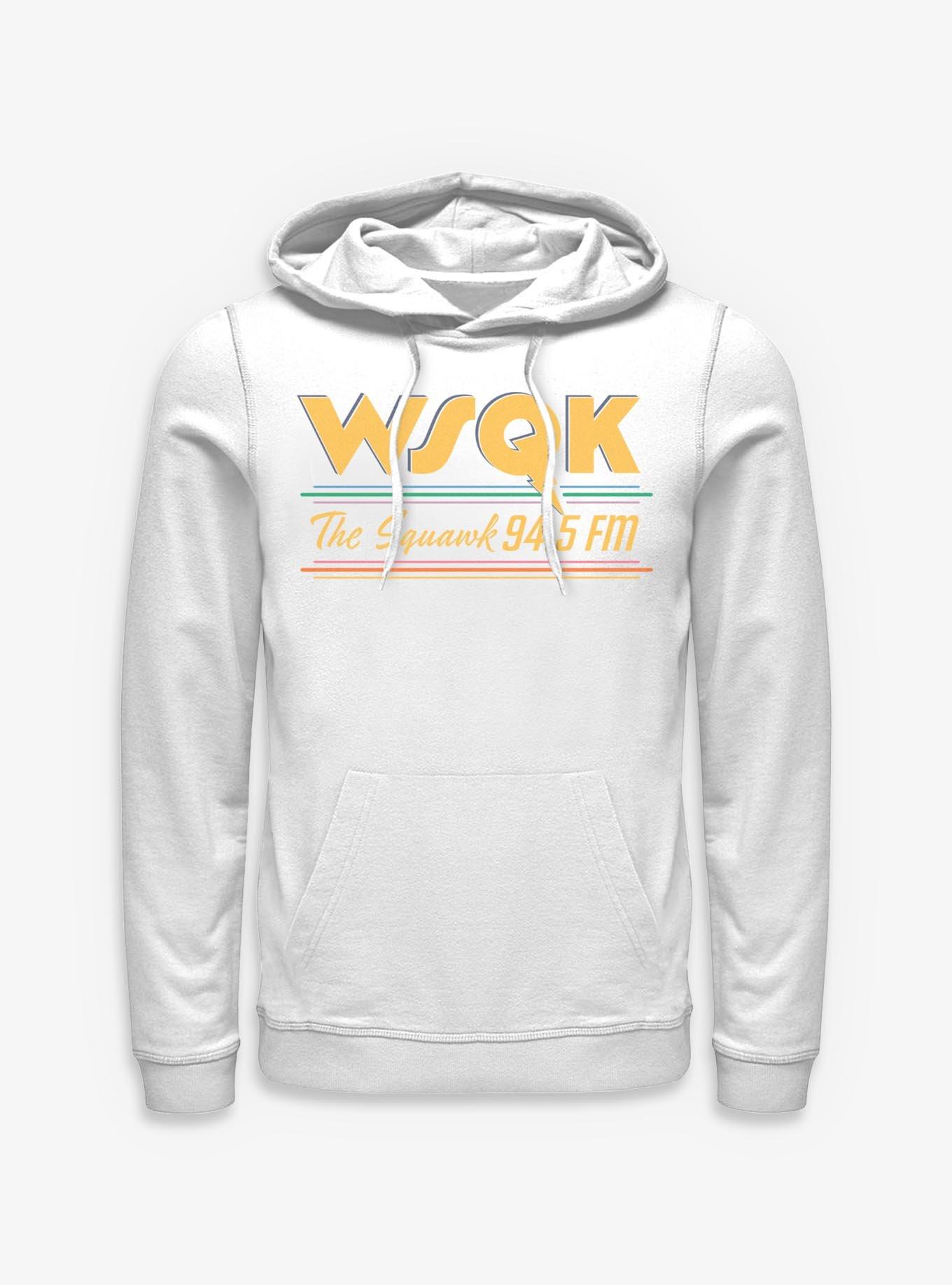 Stranger Things WSQK Radio The Squawk Hoodie