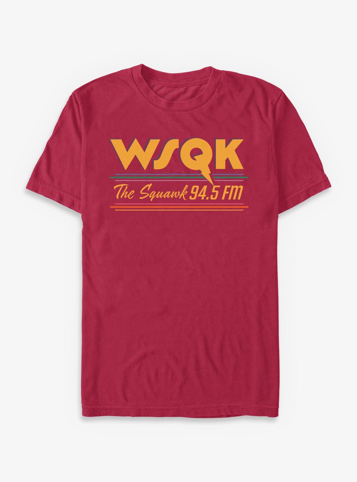Stranger Things WSQK Radio The Squawk T-Shirt