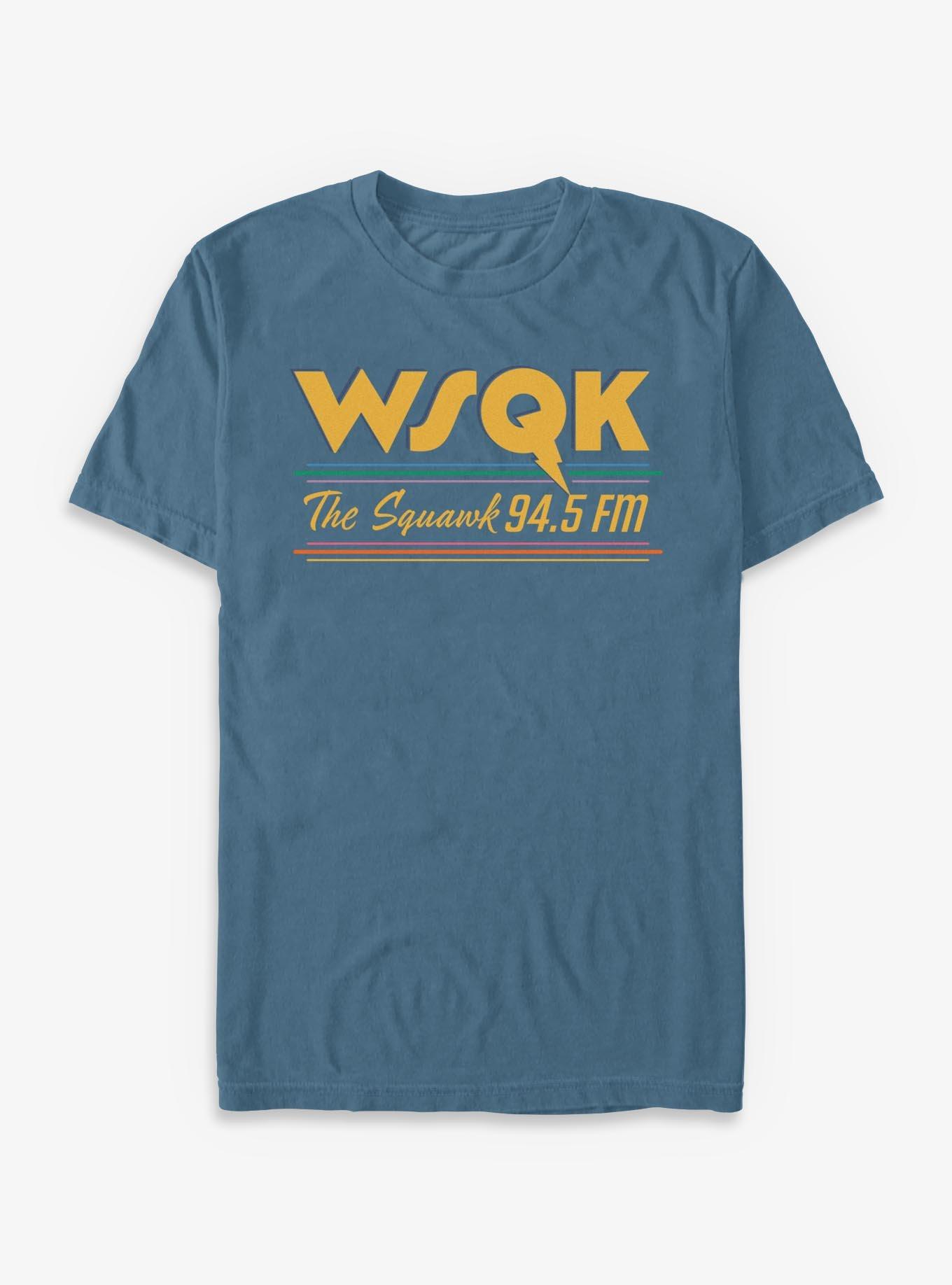 Stranger Things WSQK Radio The Squawk T-Shirt