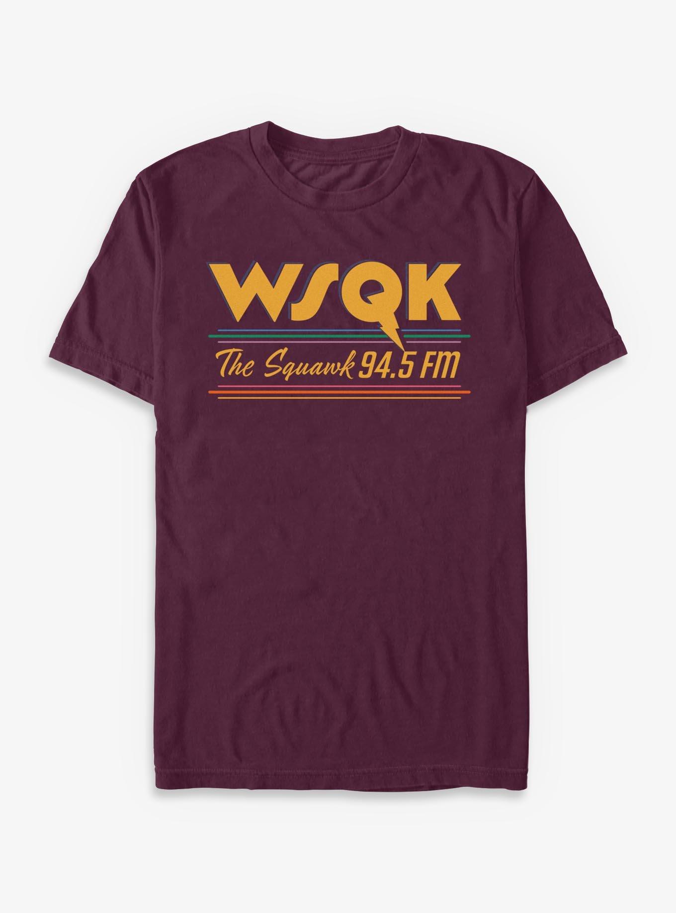 Stranger Things WSQK Radio The Squawk T-Shirt