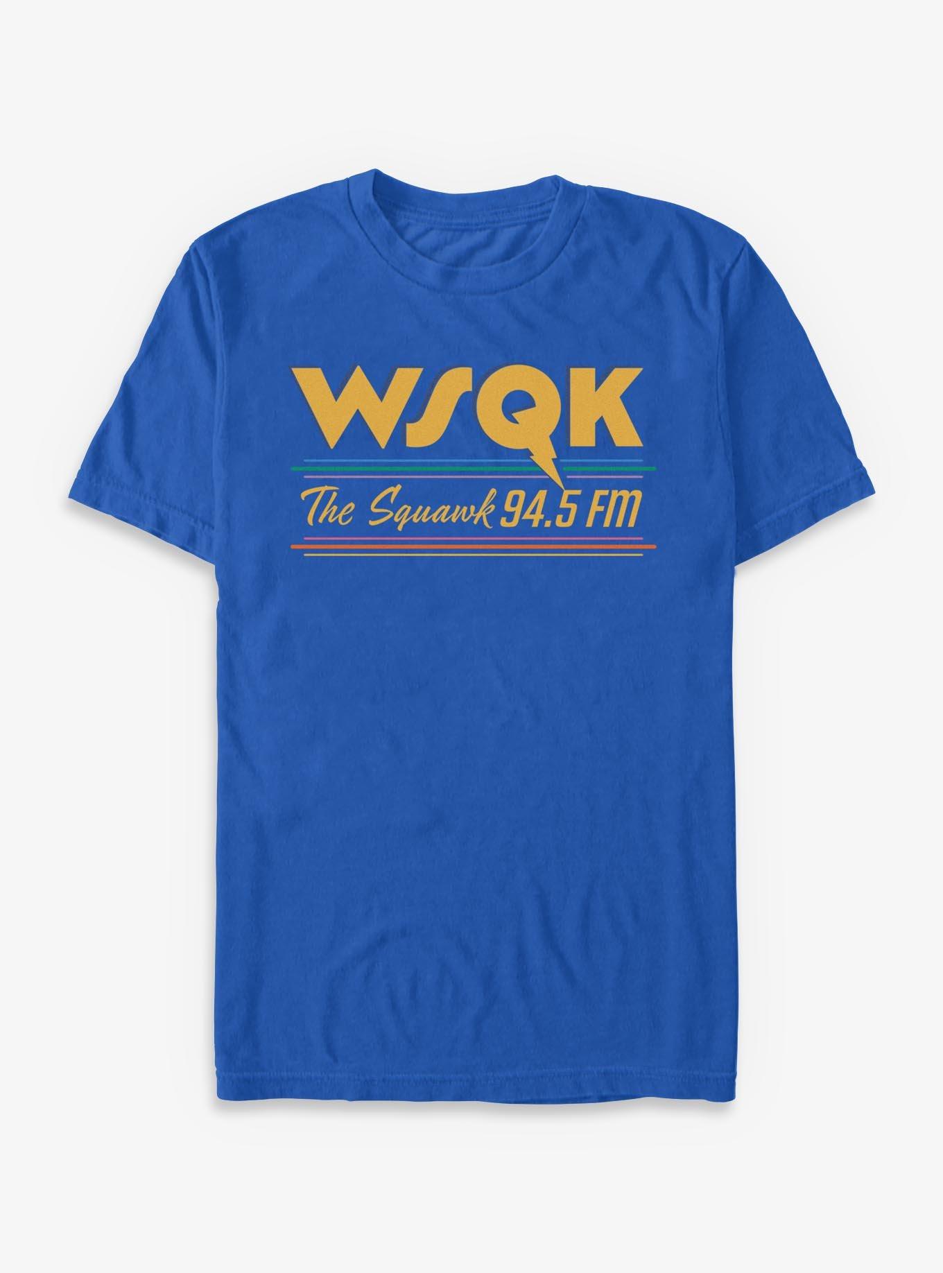 Stranger Things WSQK Radio The Squawk T-Shirt